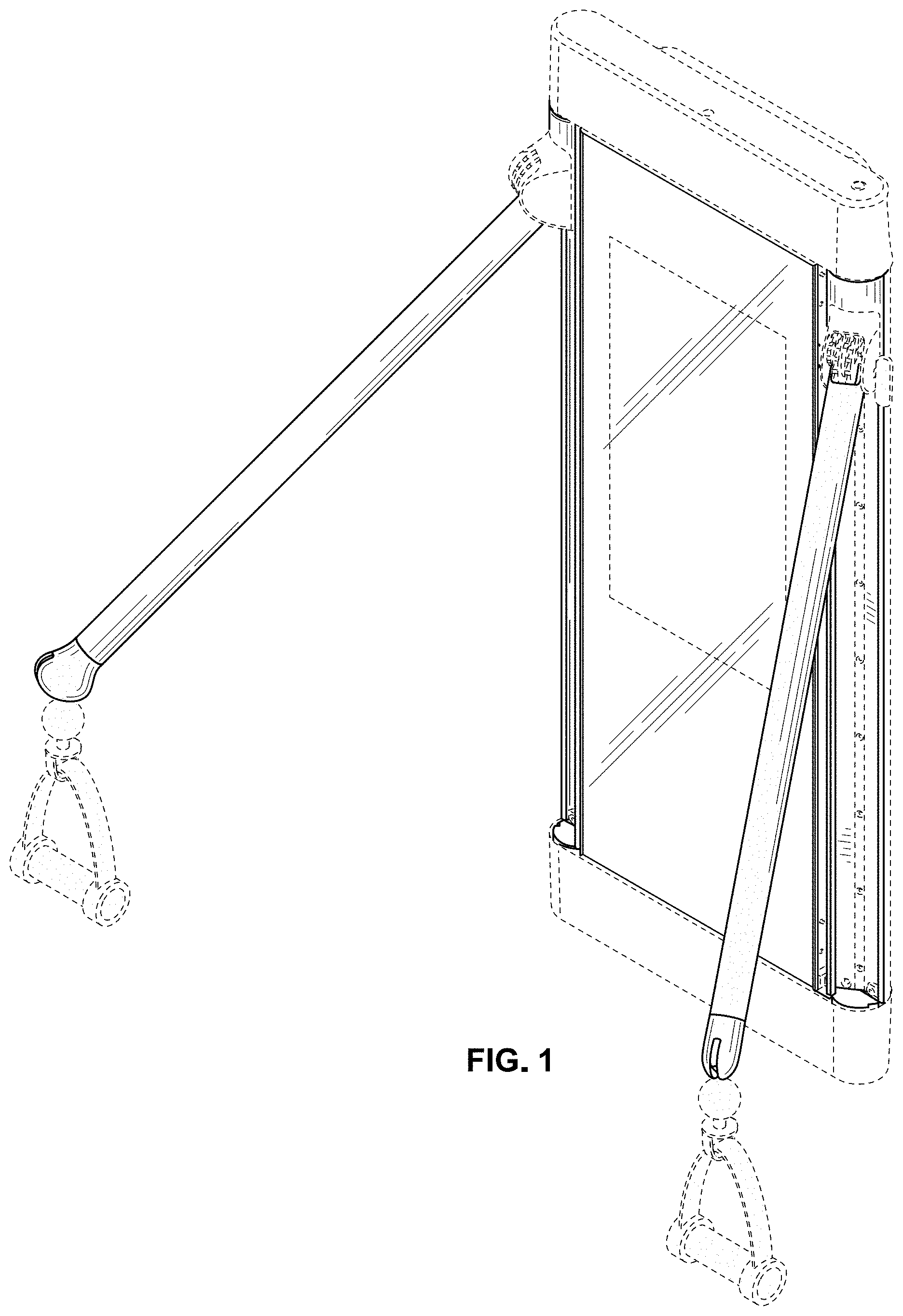 Patent USD1001922 — Exercise machine — Figure 1
