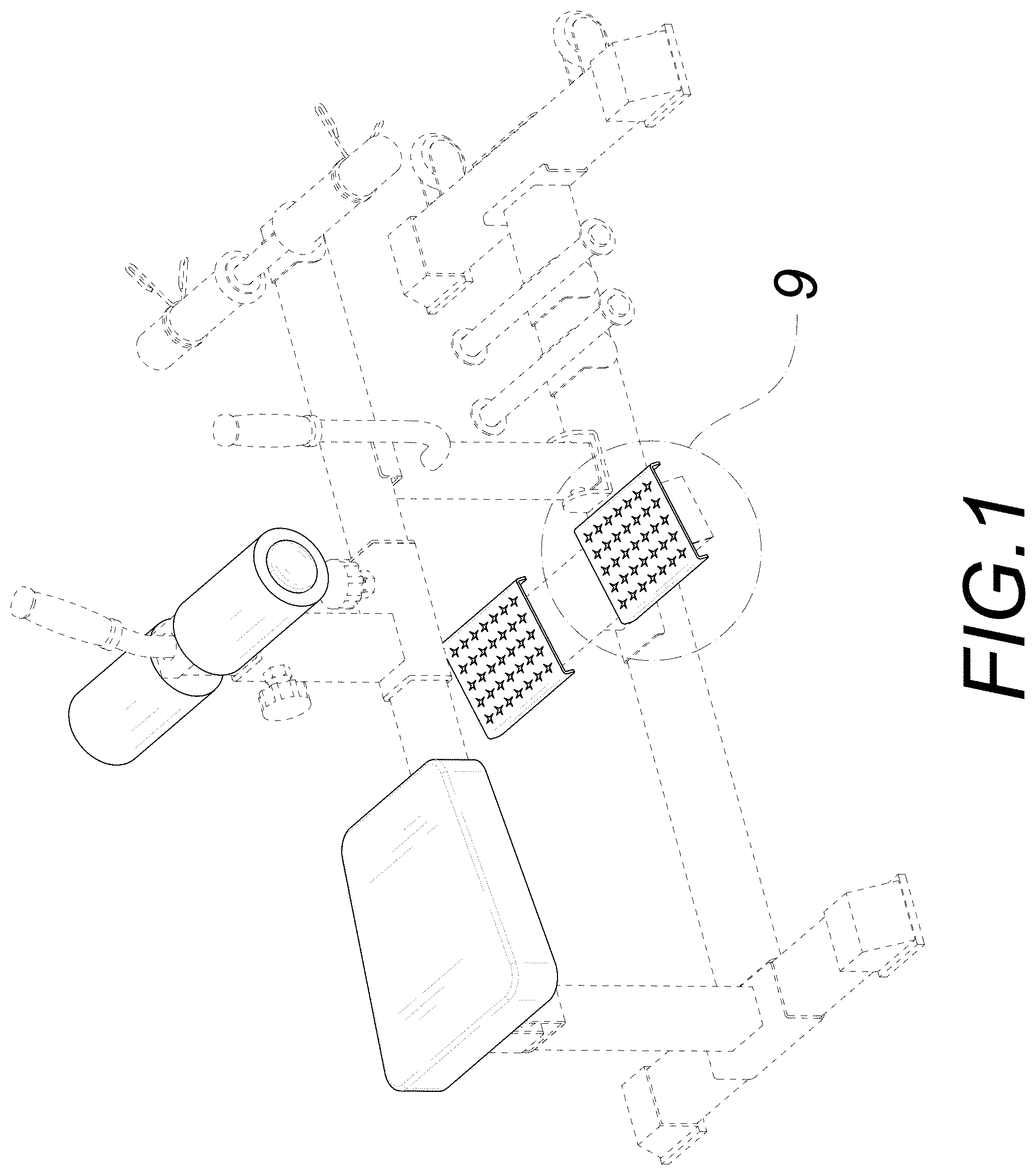 Patent USD1001924 — Calf raise exercise machine — Figure 1