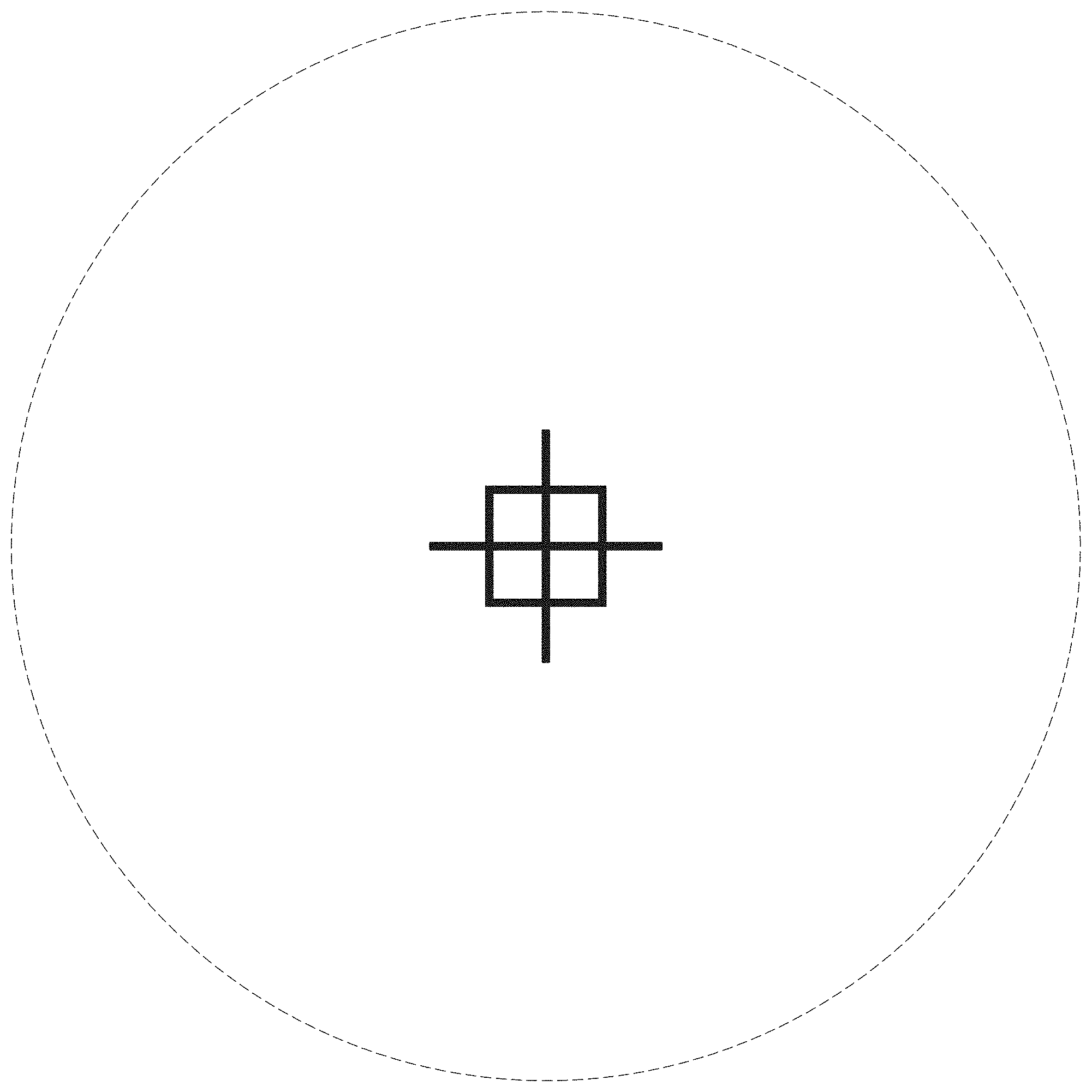 Patent USD1001953 — Aiming or targeting device or portion thereof with reticle — Figure 1