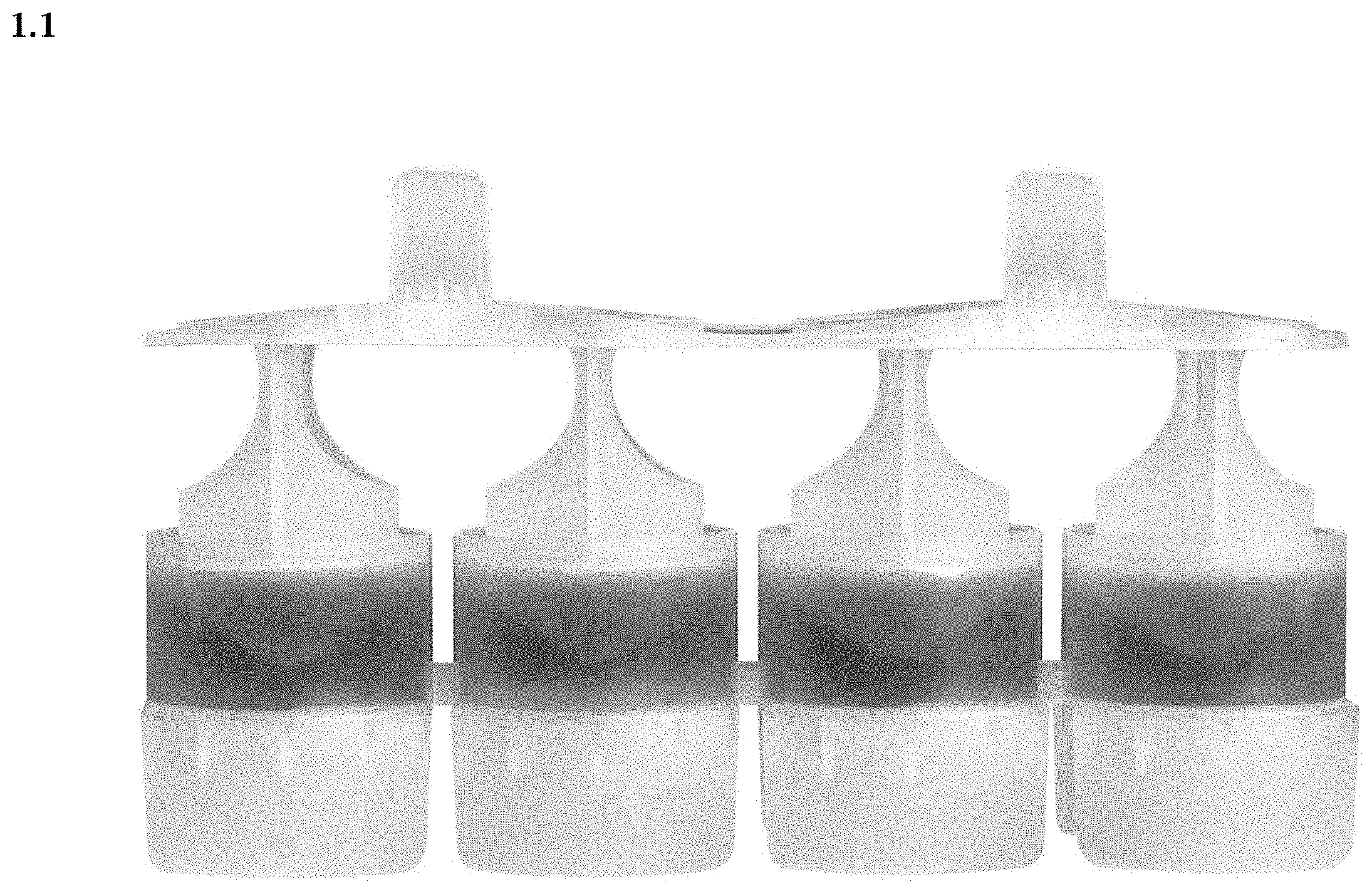 Patent USD1001958 — Dispenser for toilet cleaning blocks — Figure 1