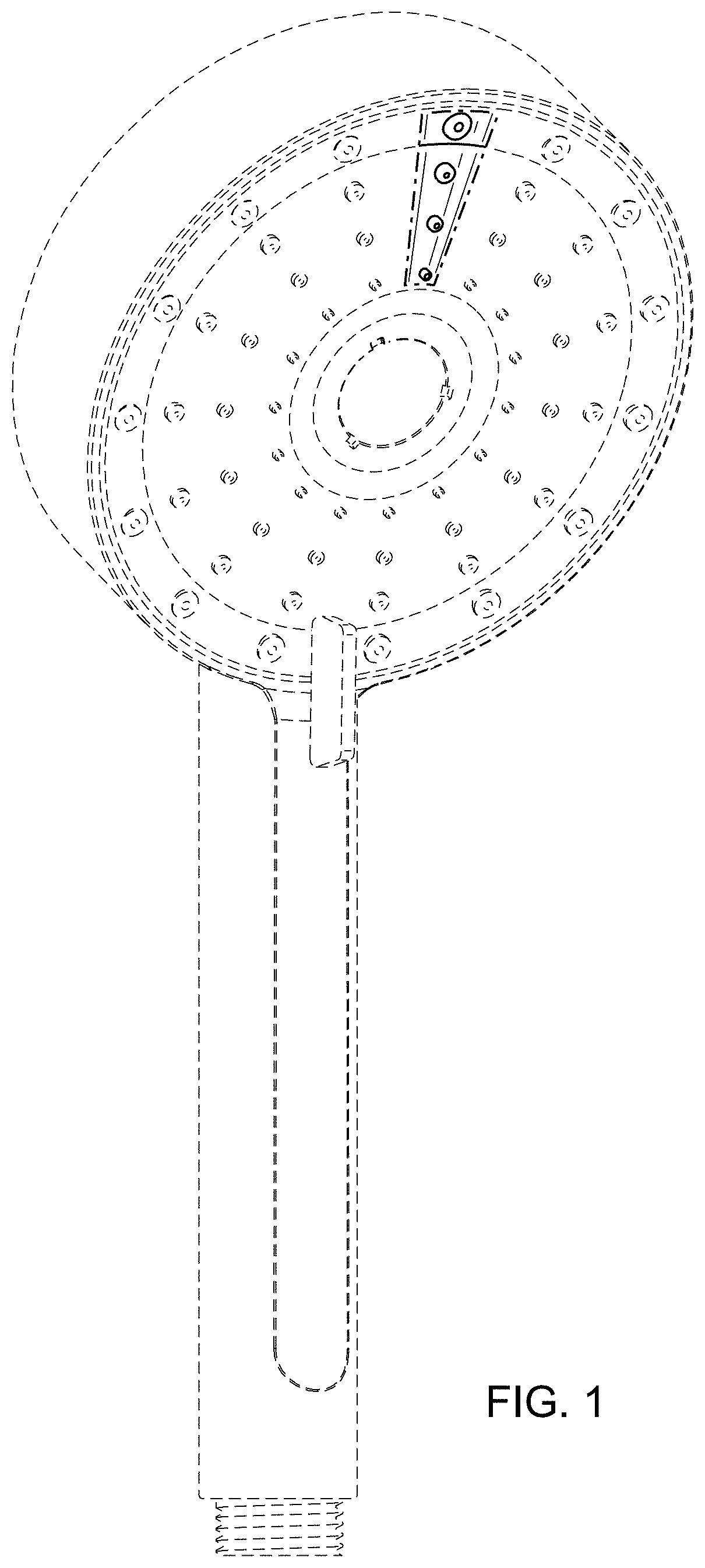 Patent USD1001967 — Handshower — Figure 1