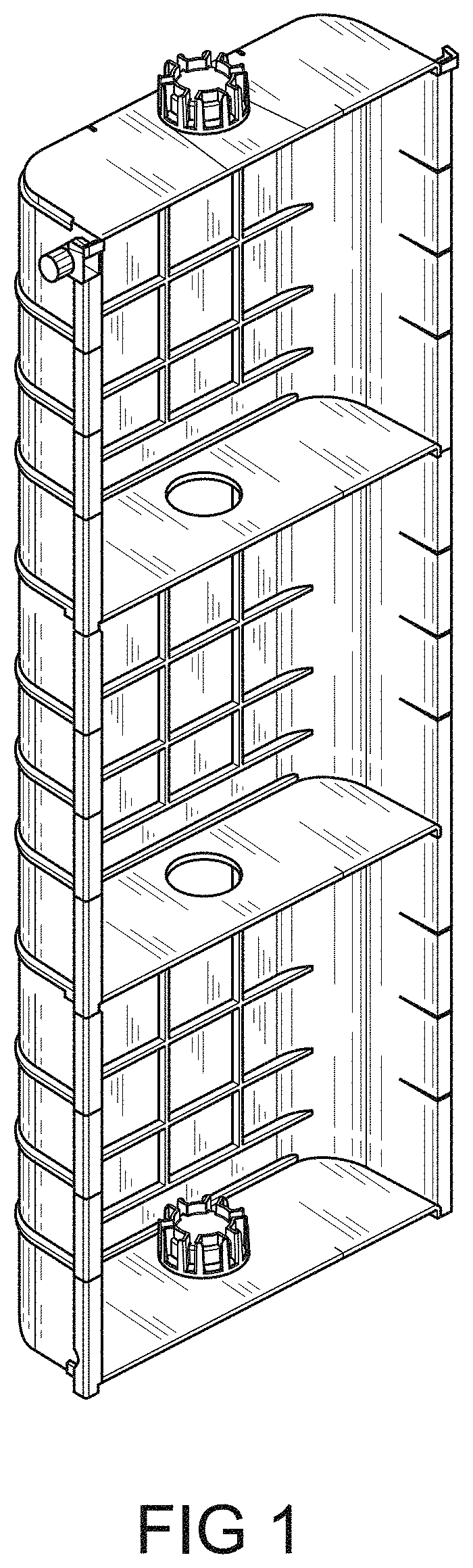 Patent USD1001968 — Sub-irrigation channel — Figure 1