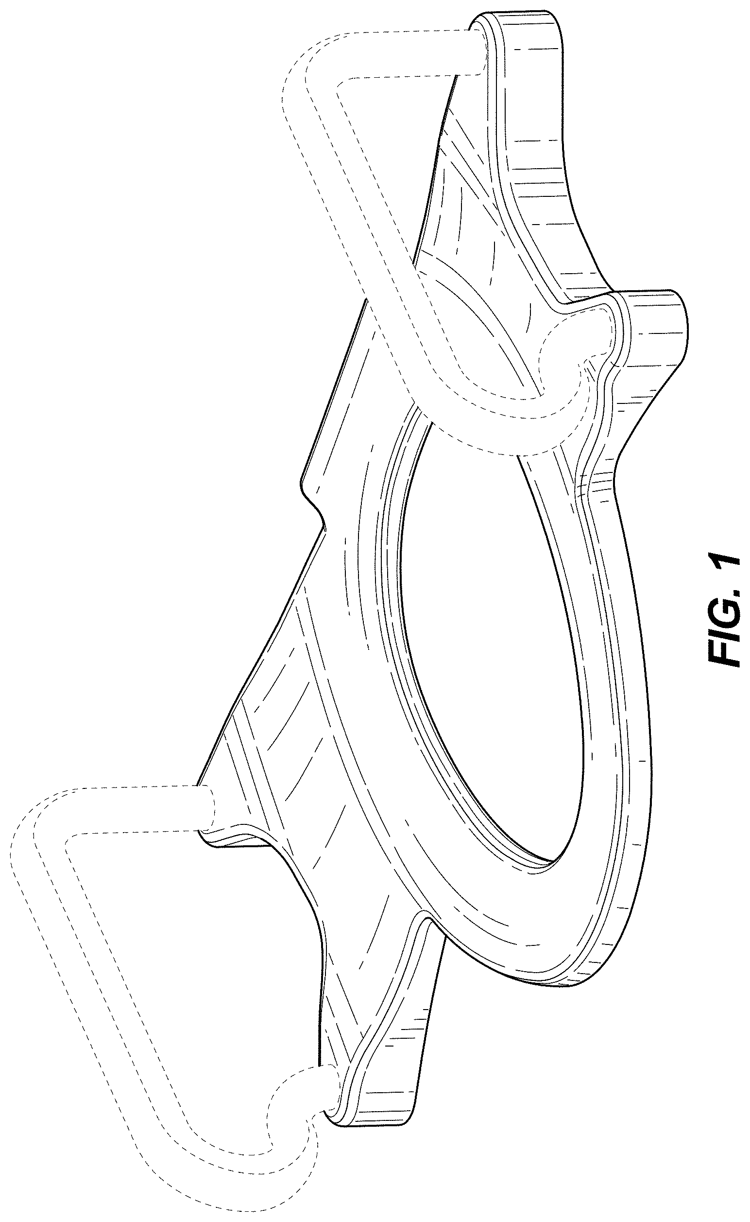 Patent USD1001985 — Toilet seat — Figure 1