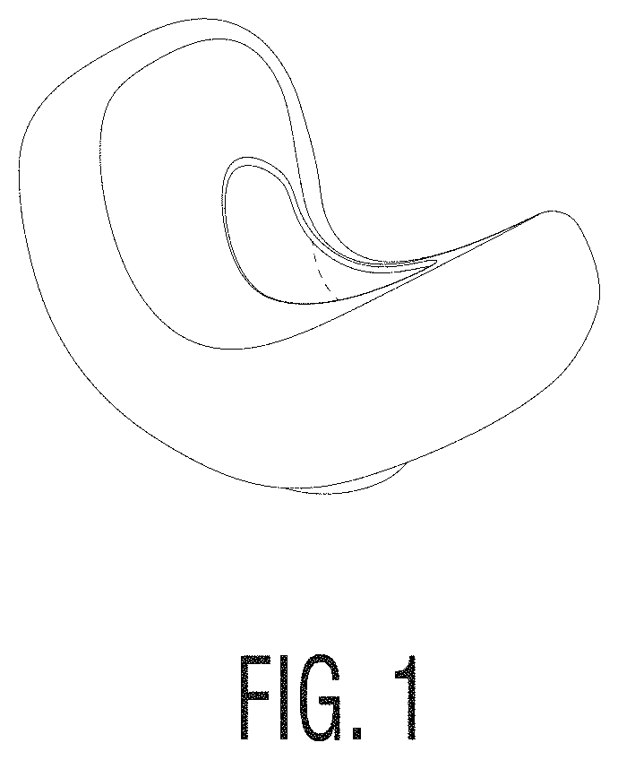 Patent USD1001995 — Cushion for nasal mask — Figure 1