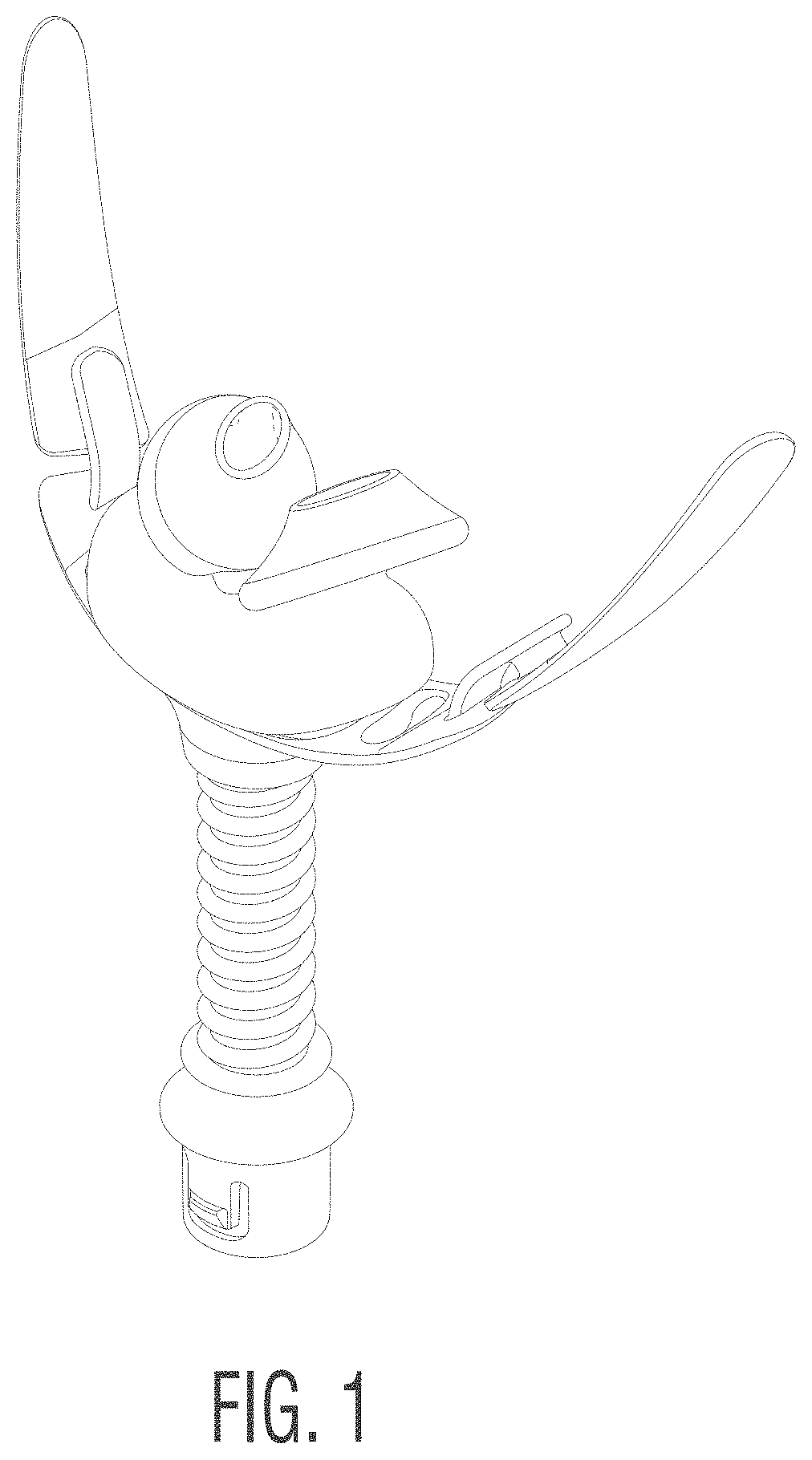 Patent USD1002000 Figure 1 – Nasal mask and tube in combination