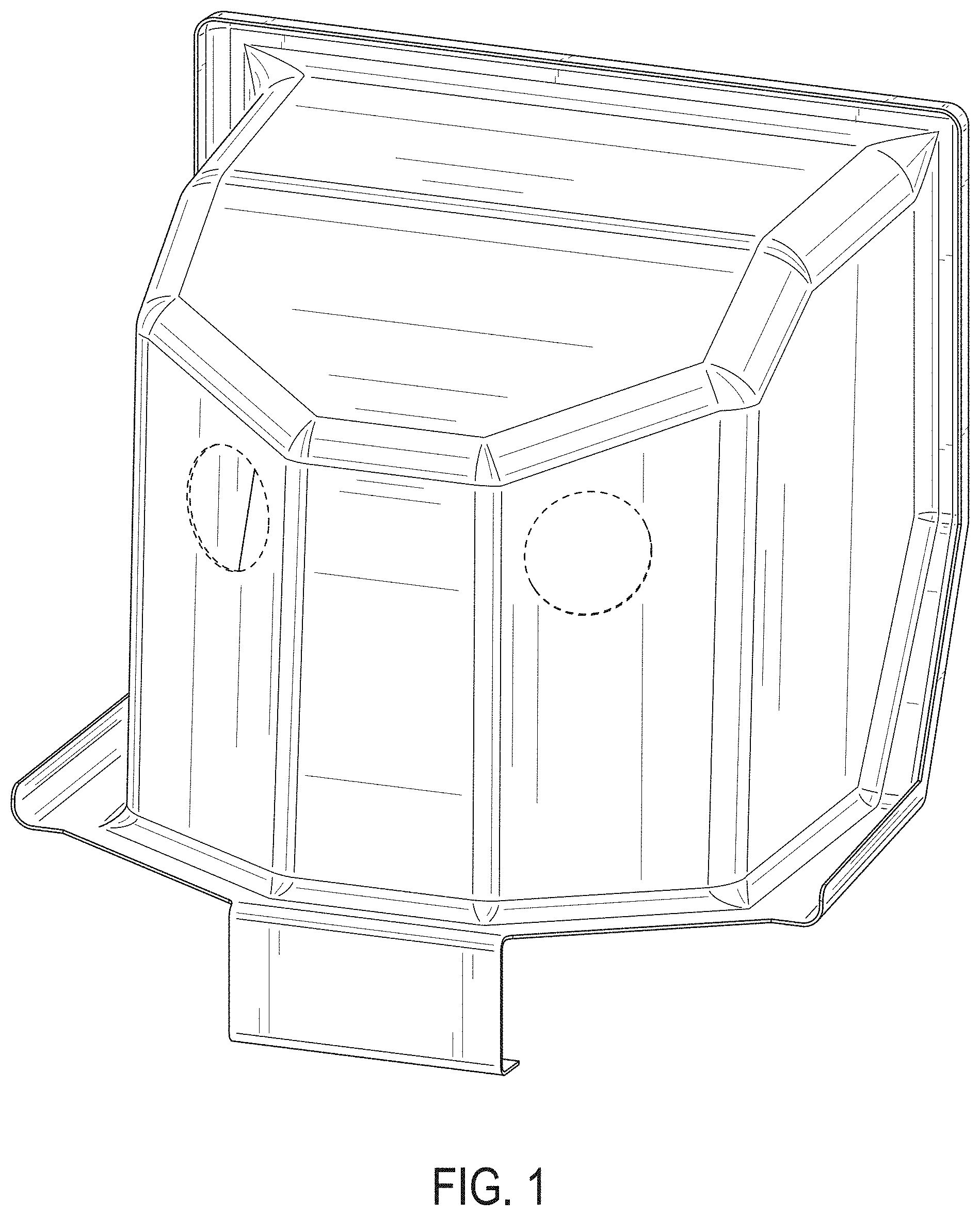 Patent USD1002005 — Intubation shield — Figure 1