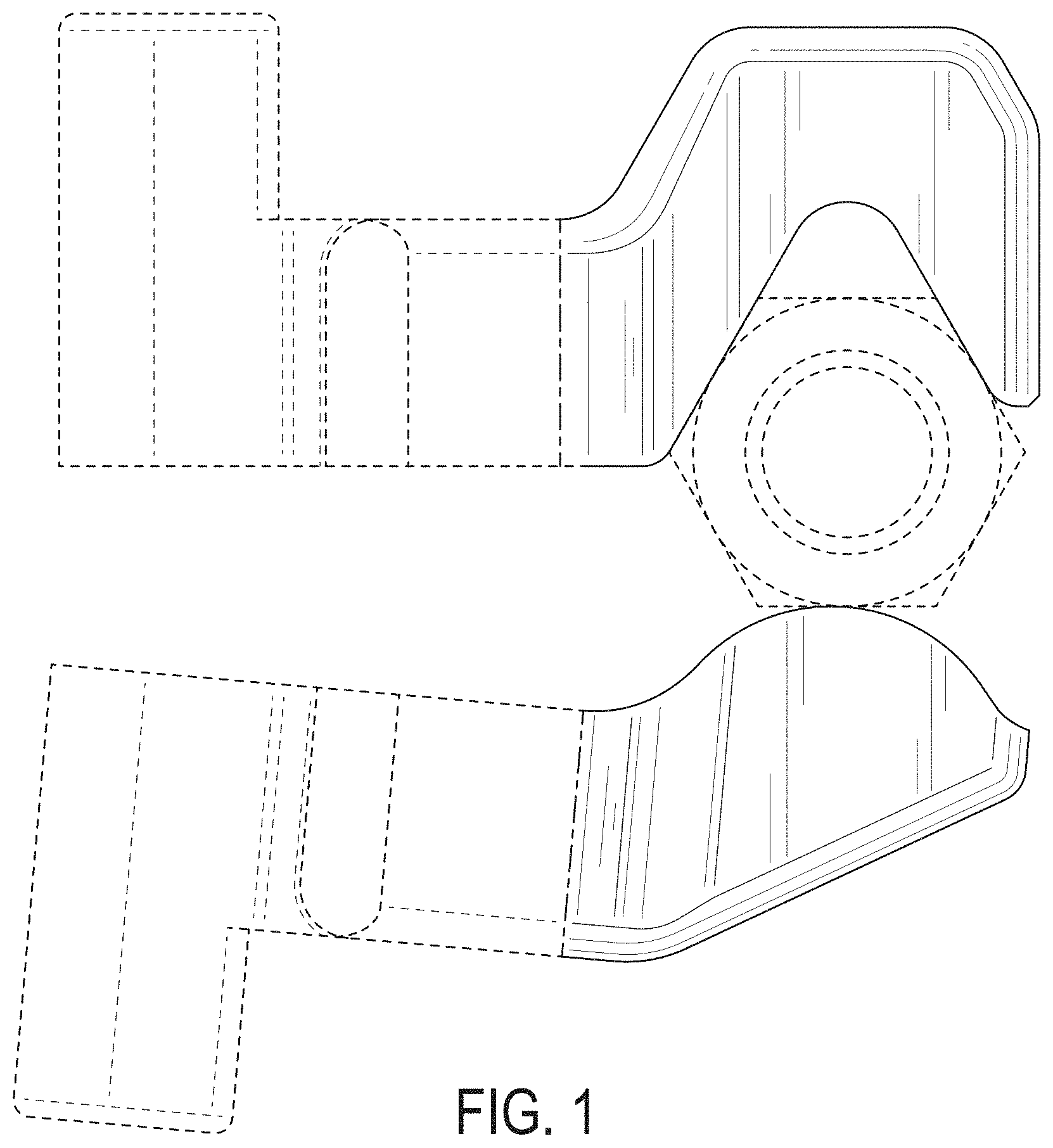 Patent USD1002008 — Surgical object extraction jaws set — Figure 1