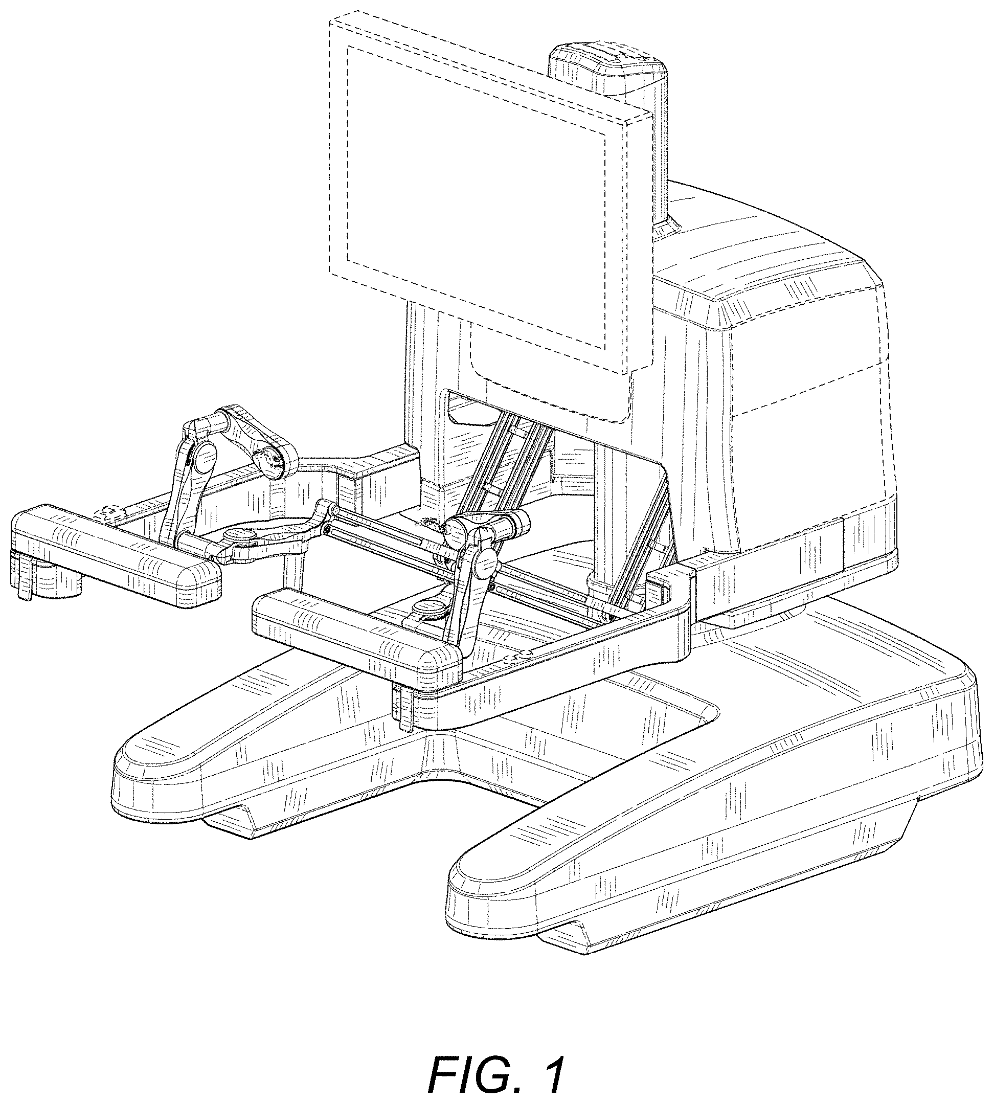 Patent USD1002013 — Console for controlling surgical robot — Figure 1