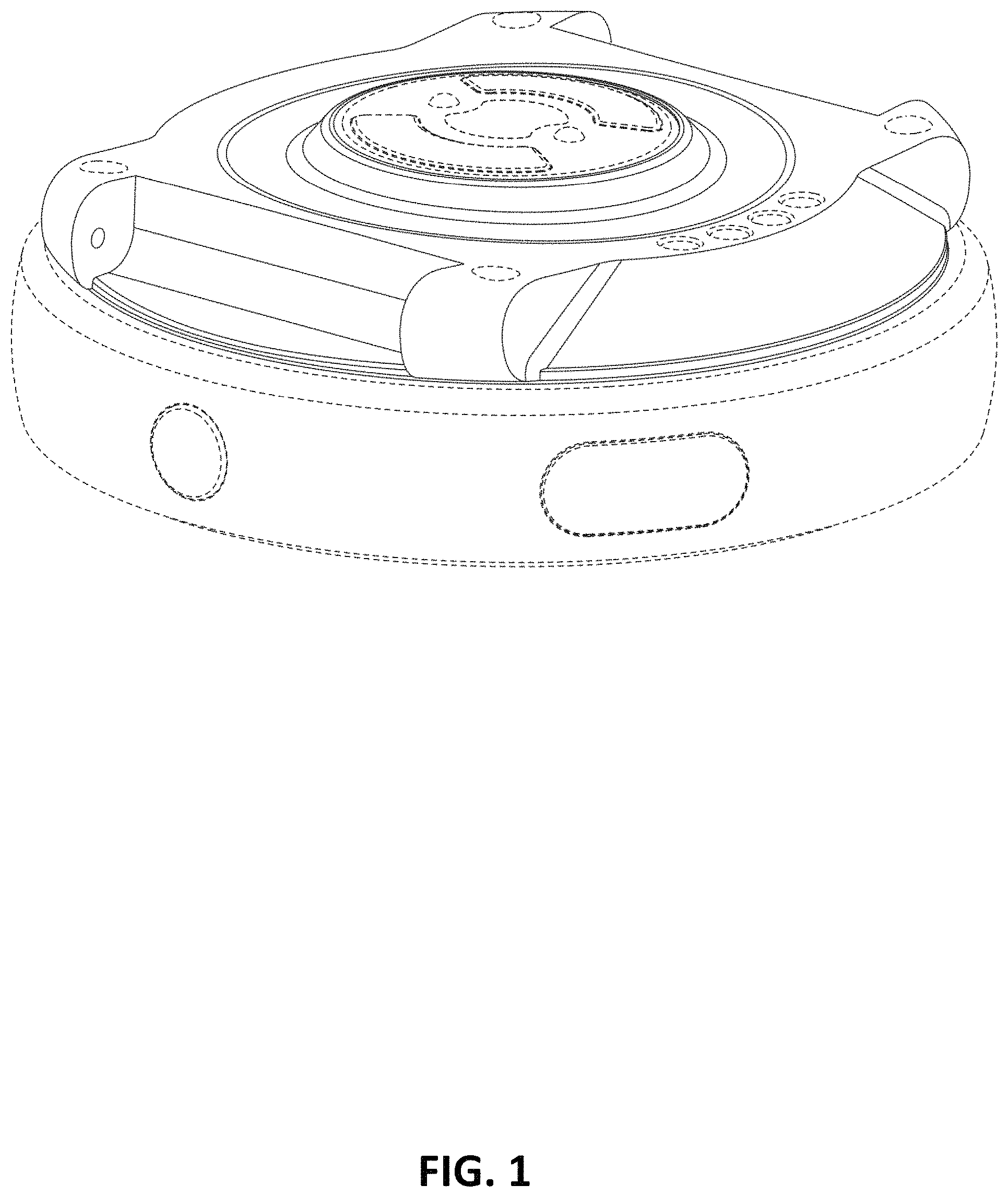 Patent USD1002017 — Device for self-monitoring of heart conditions and vital signs — Figure 1