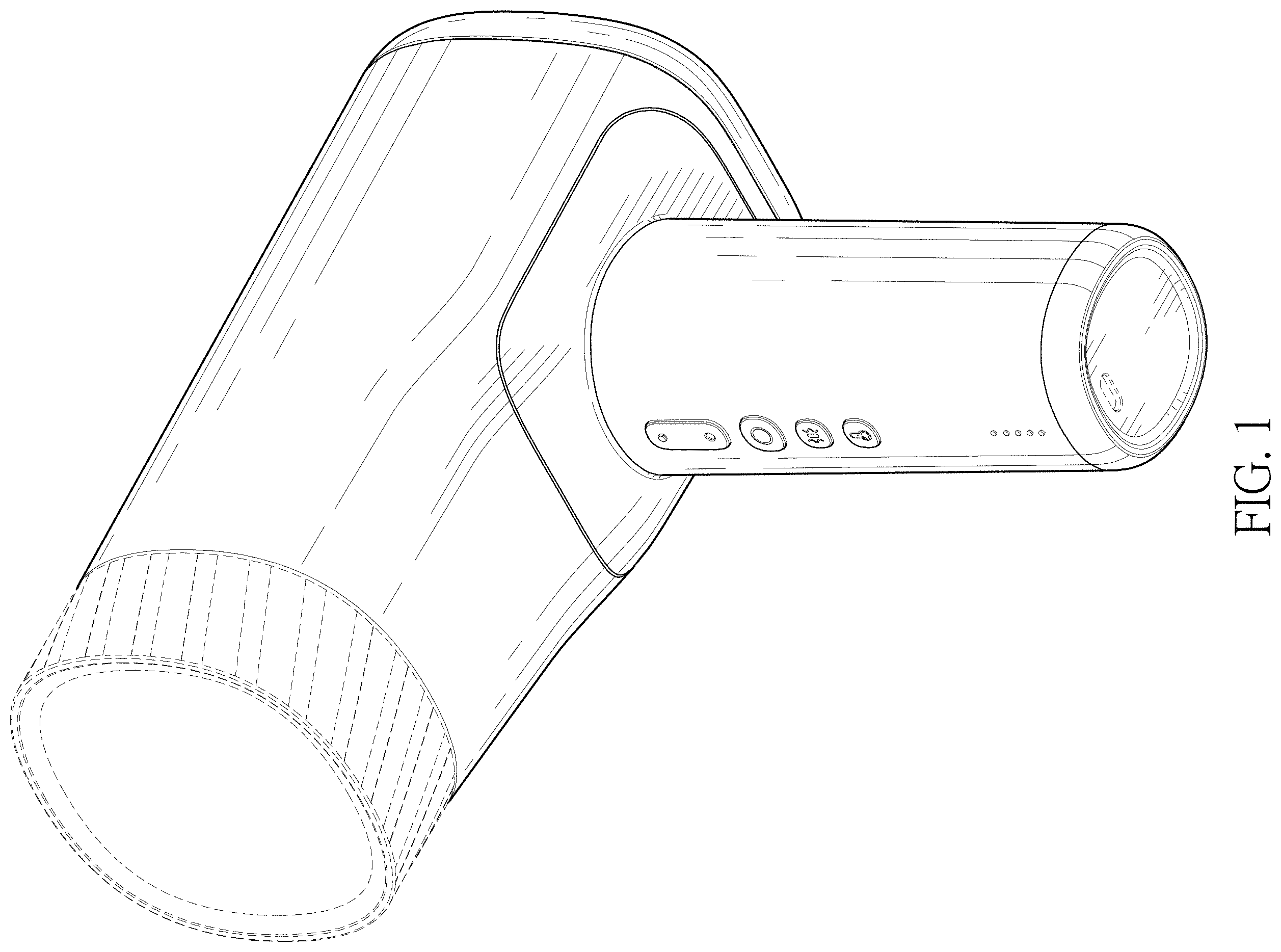 Patent USD1002024 — Electric vibrating masturbation device — Figure 1
