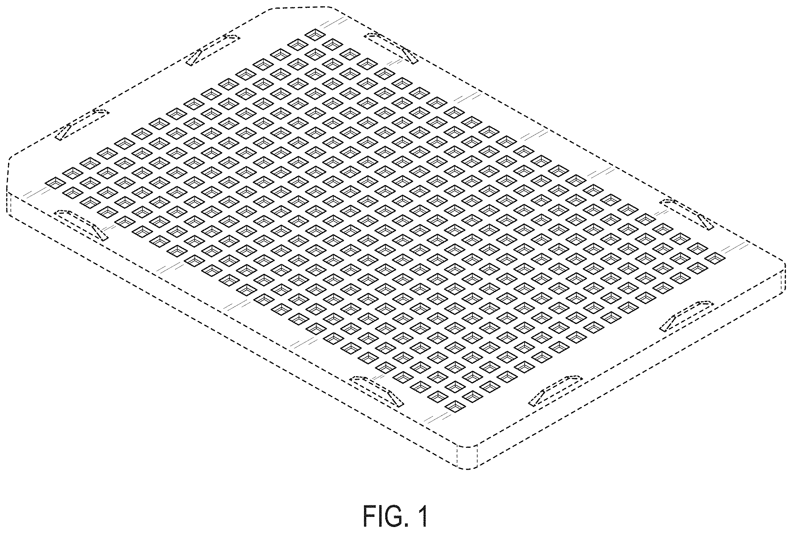 Patent USD1002028 — Plate lids — Figure 1