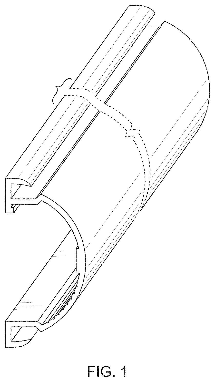 Patent USD1002033 — Stair nosing — Figure 1