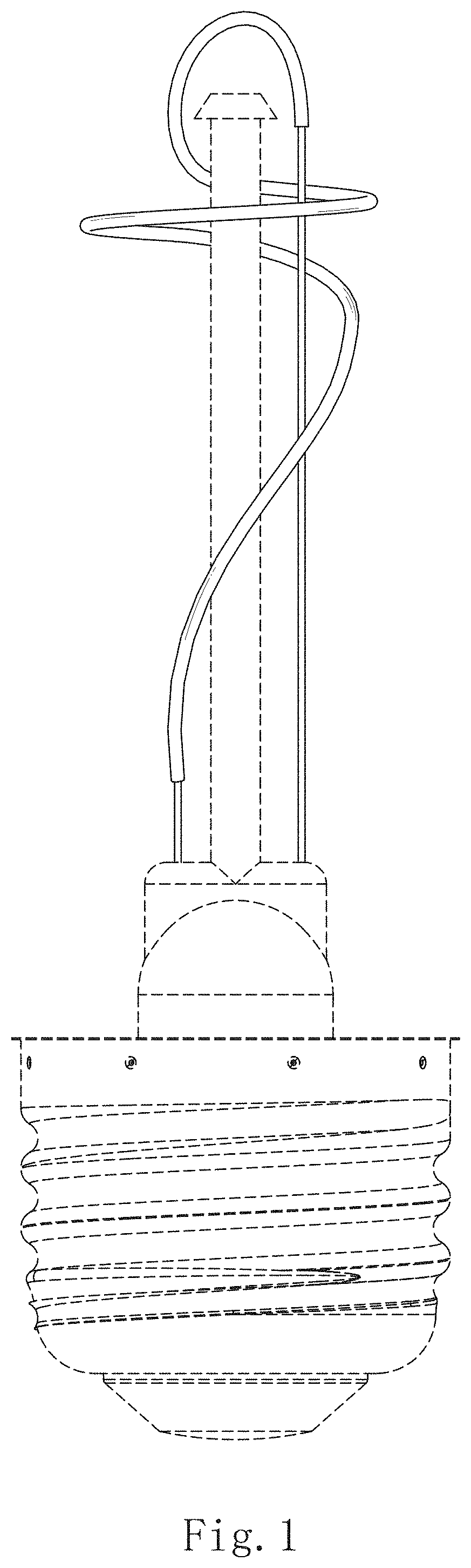 Patent USD1002037 — Filament lamp — Figure 1