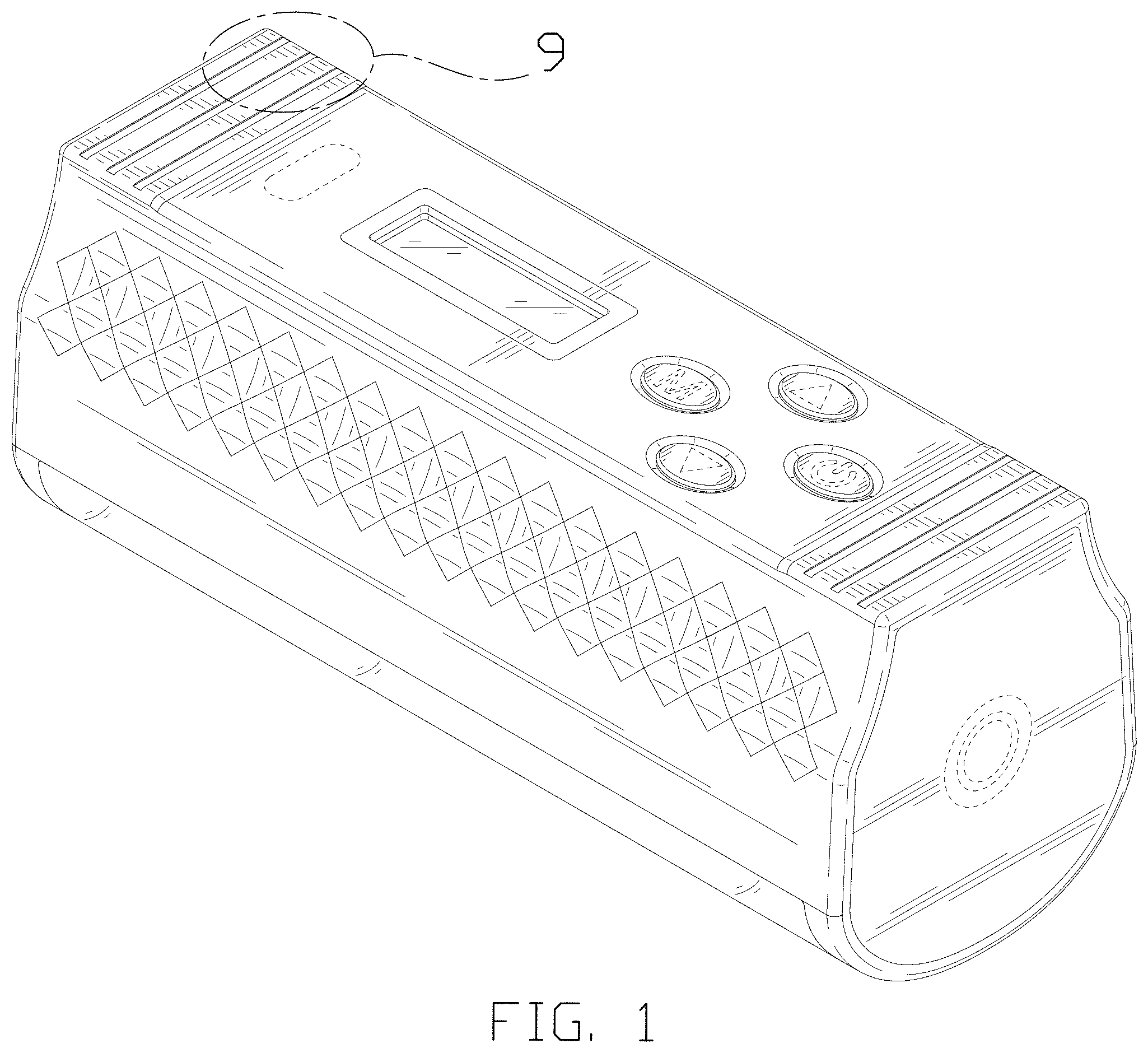 Patent USD1002045 Figure 1 – LED video light
