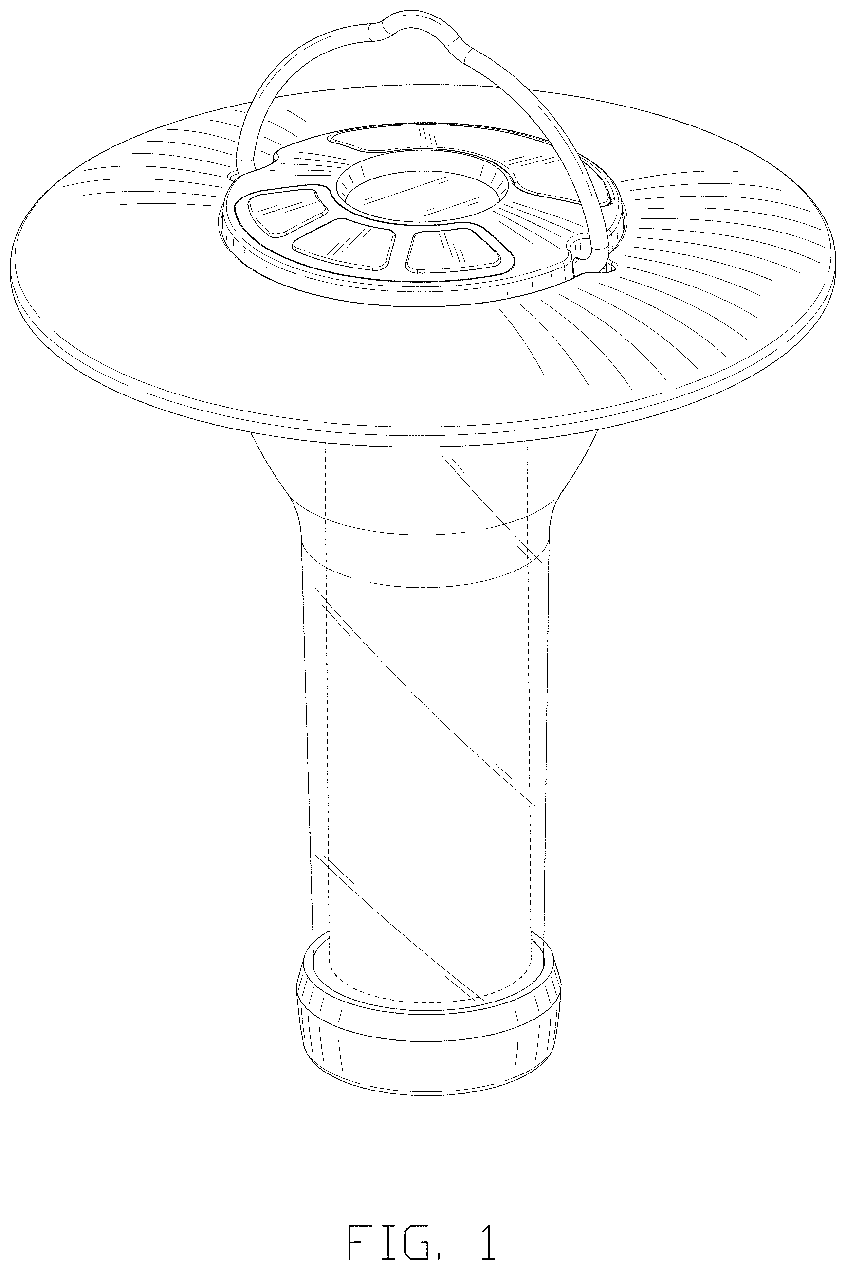 Patent USD1002046 — Camping lamp — Figure 1
