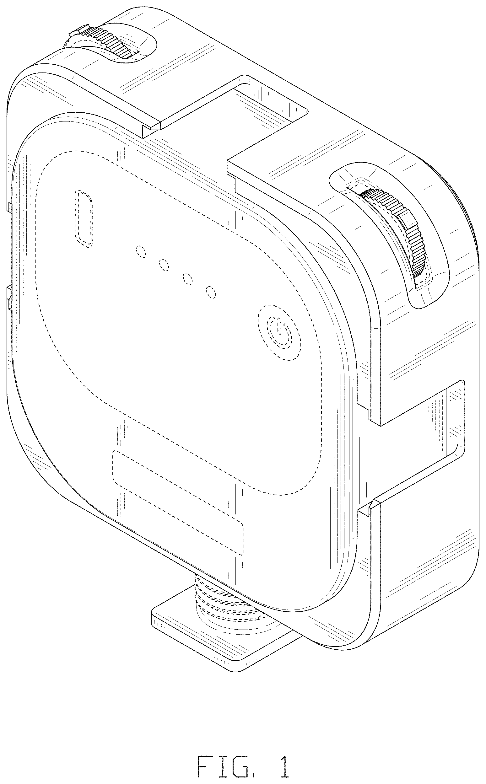 Patent USD1002050 Figure 1 – Camera light