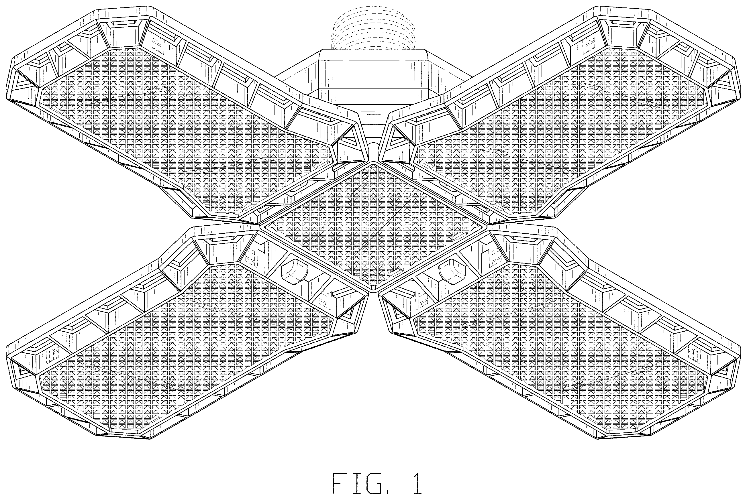 Patent USD1002051 — Garage lamp — Figure 1