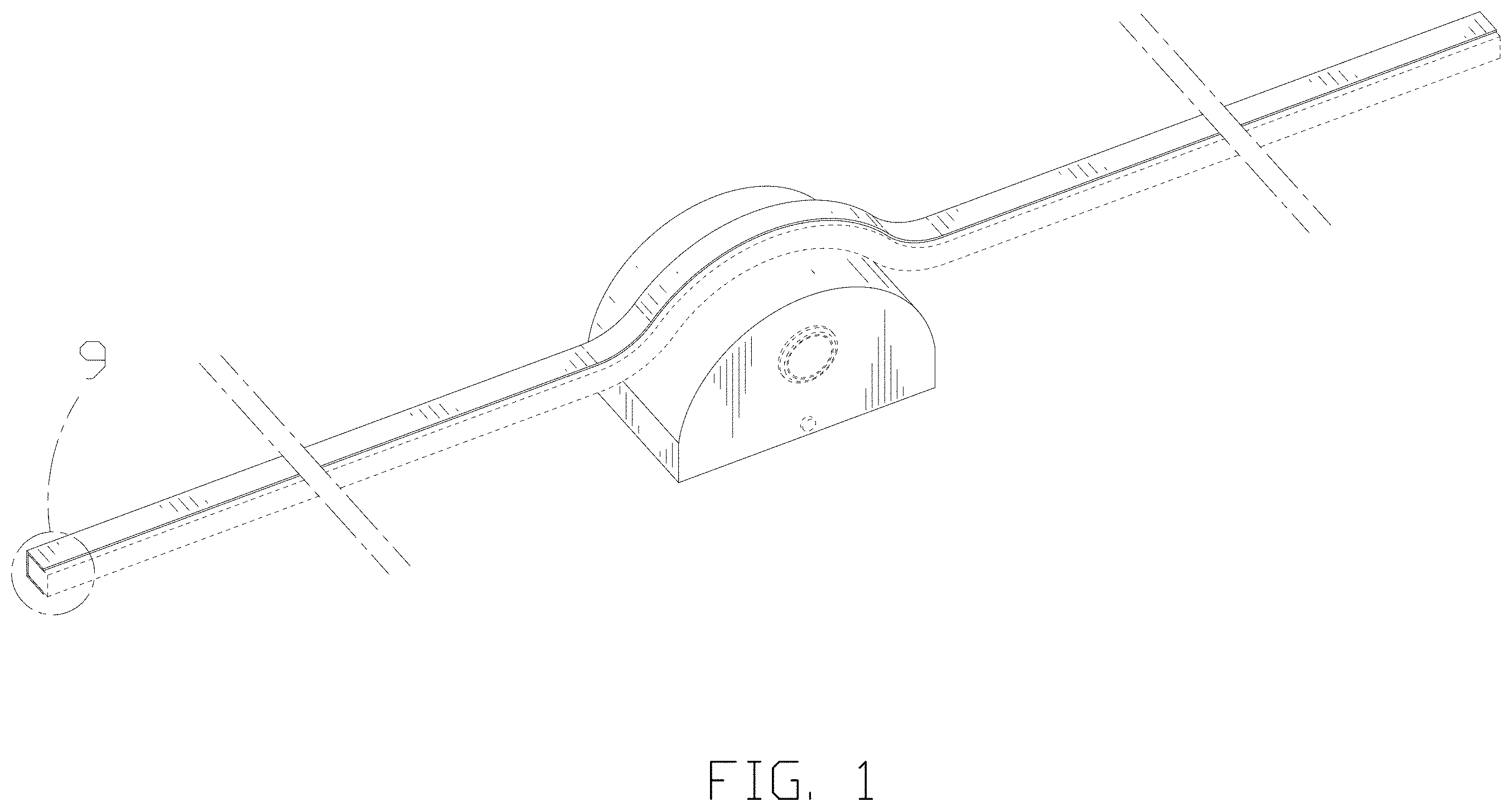 Patent USD1002055 — Mirror light — Figure 1