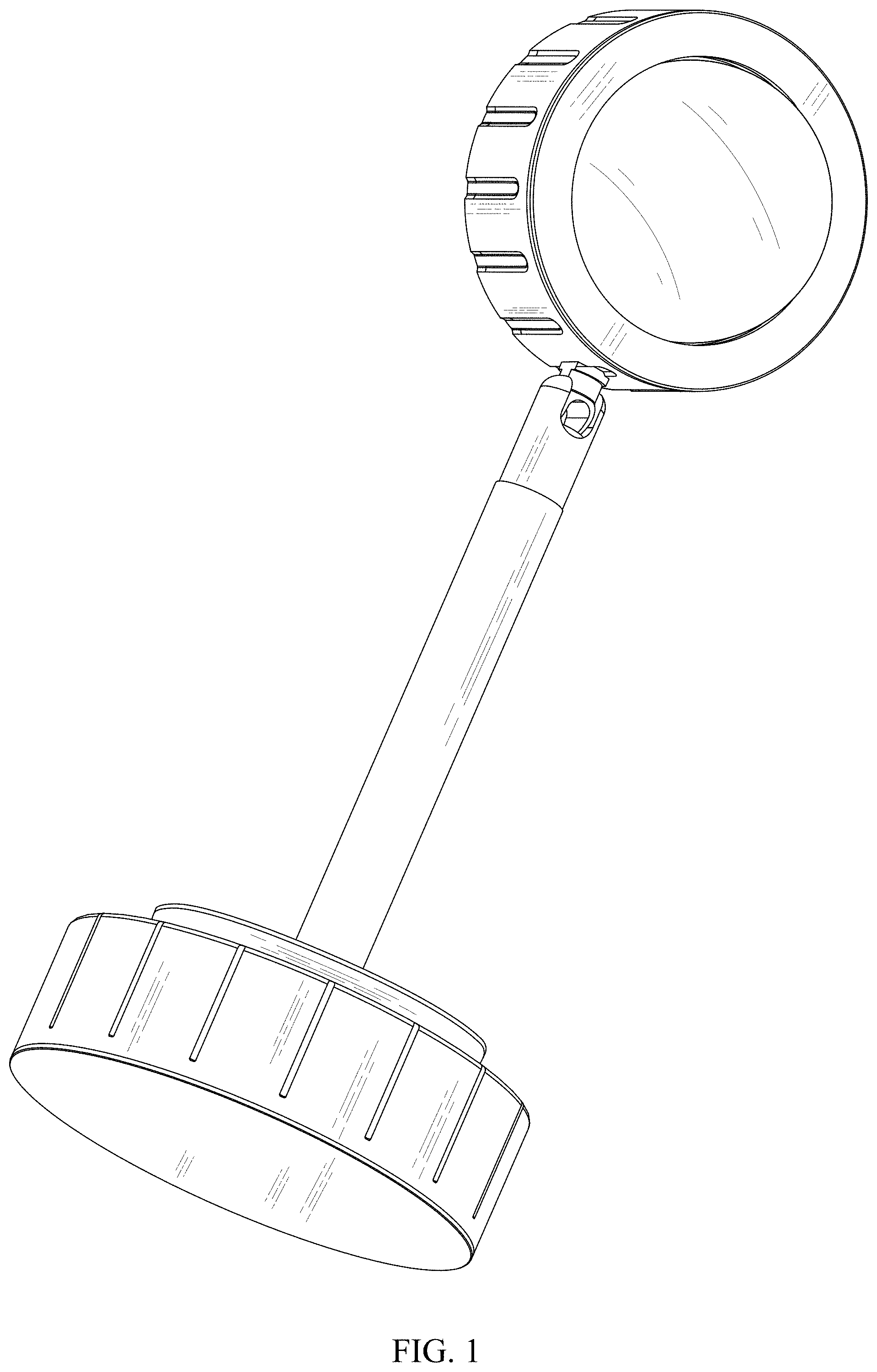 Patent USD1002059 — Projector lamp — Figure 1