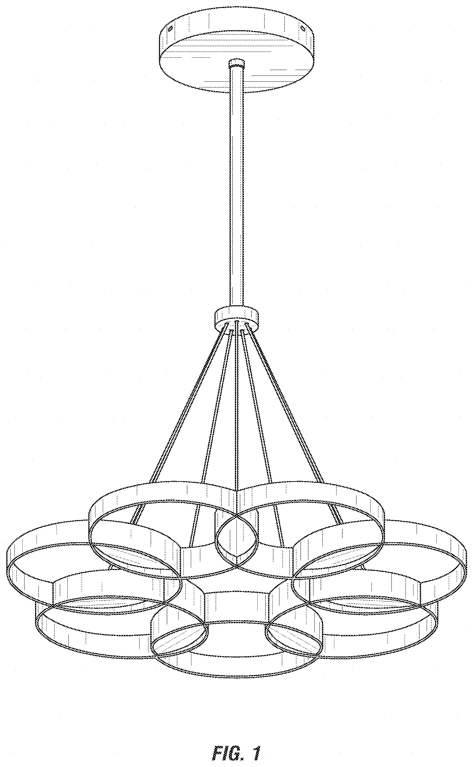 Patent USD1002061 — Light fixture — Figure 1