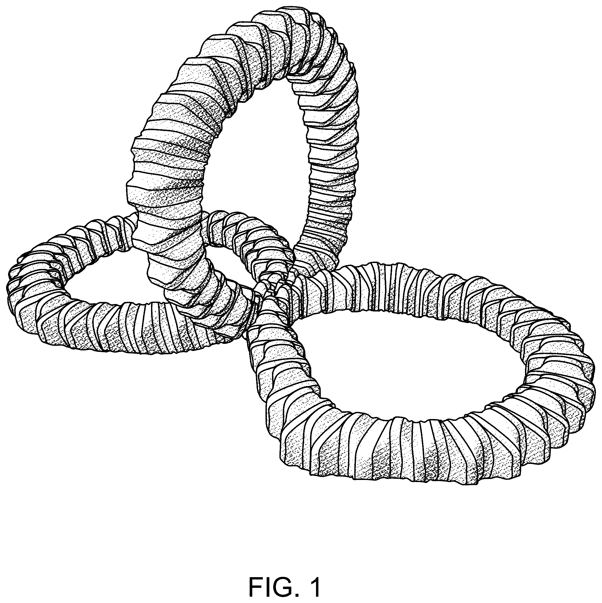 Patent USD1002105 — Hair tie — Figure 1