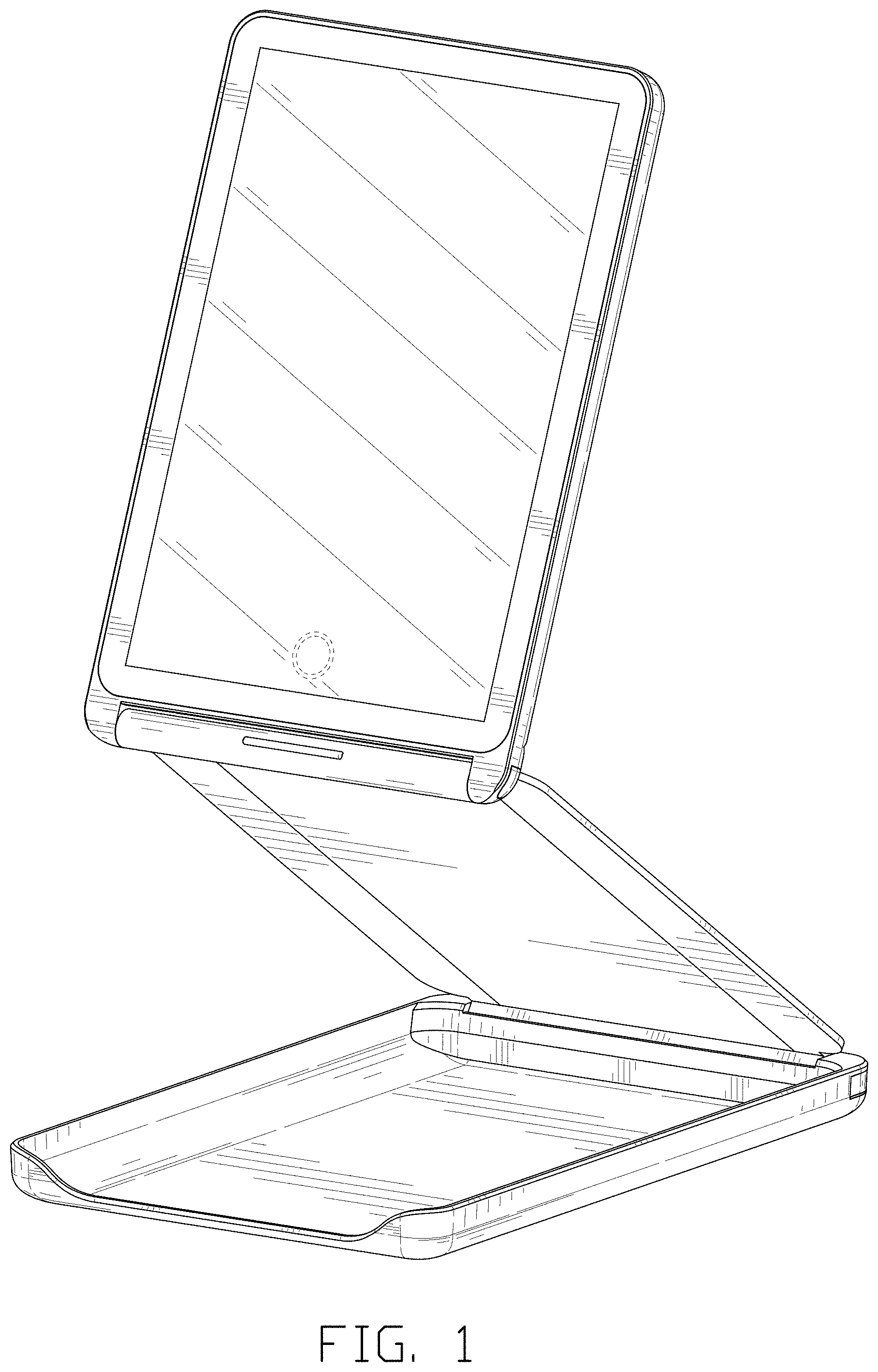 Patent USD1002108 — Mirror — Figure 1