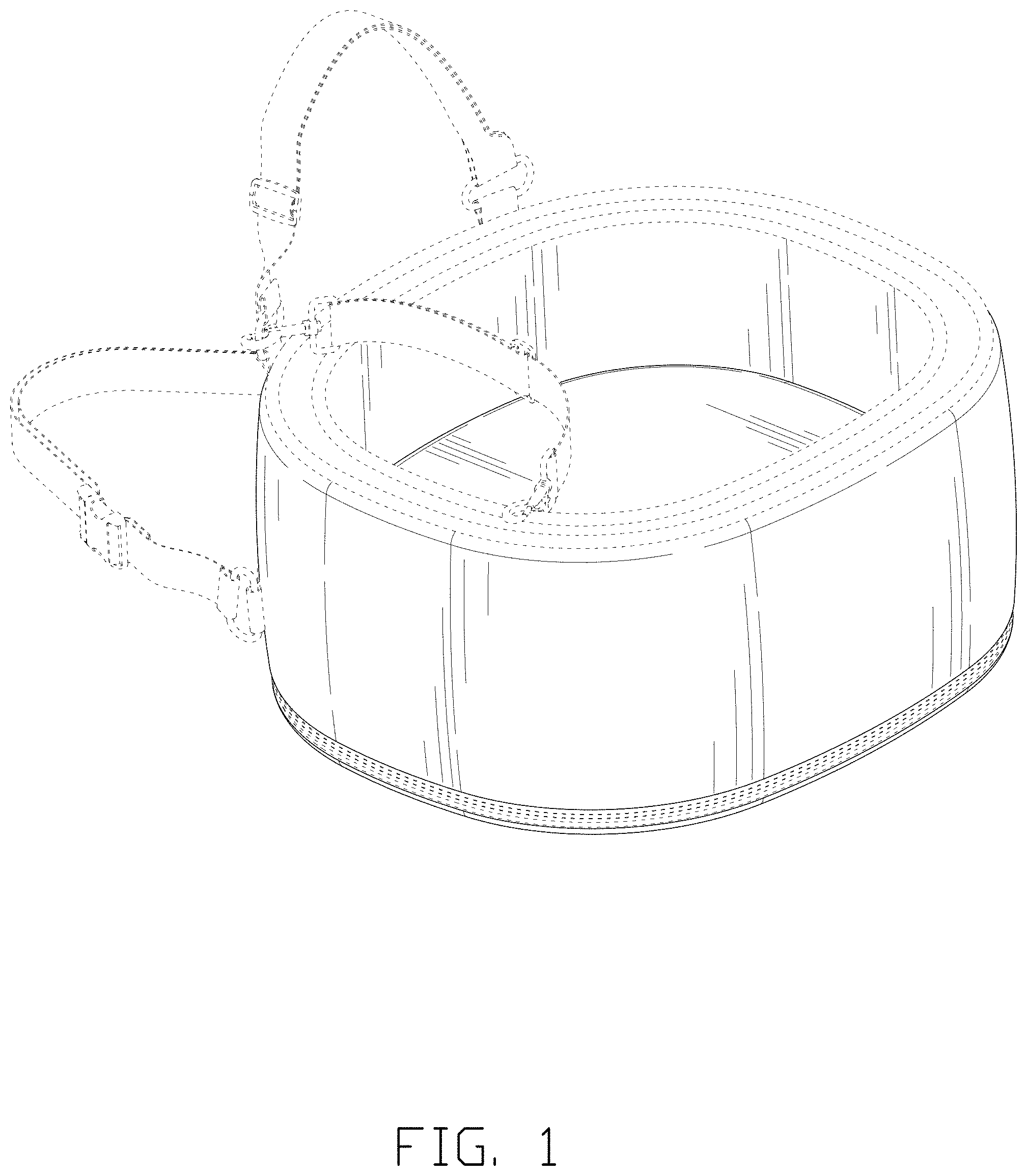 Patent USD1002117 — Dog car seat — Figure 1