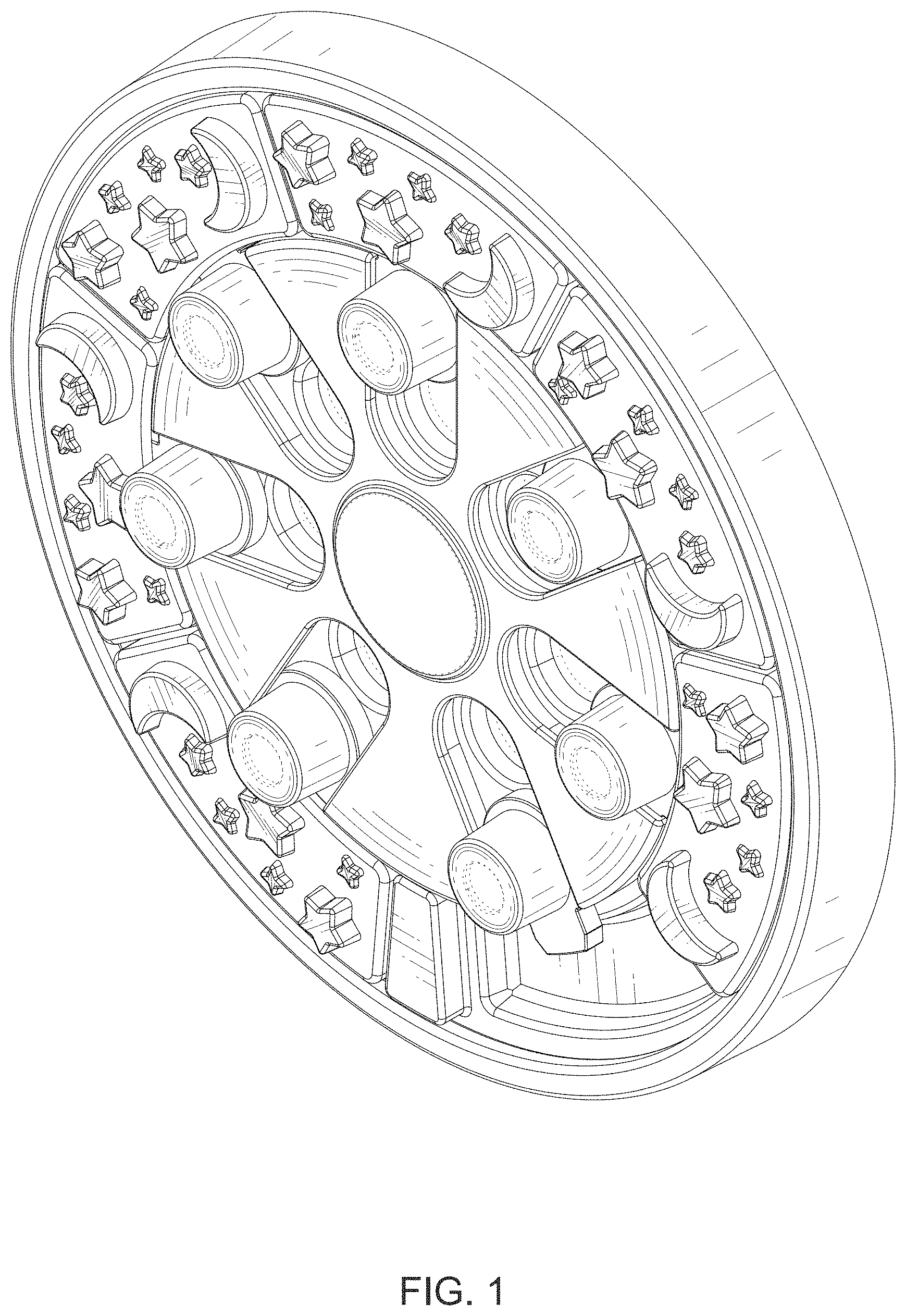 Patent USD1002123 — Educational turntable toy — Figure 1