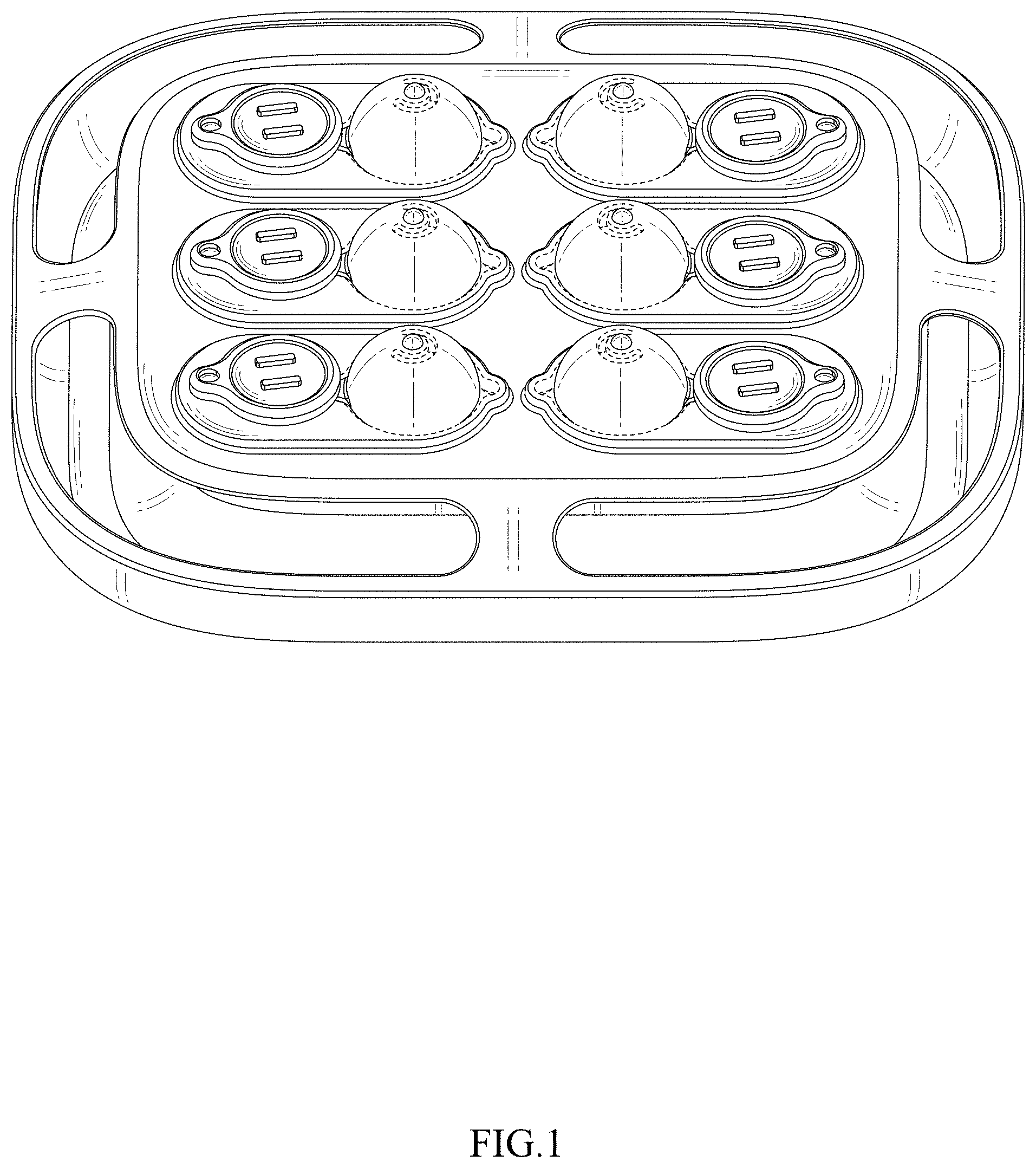 Patent USD1002125 — Toy for animal — Figure 1