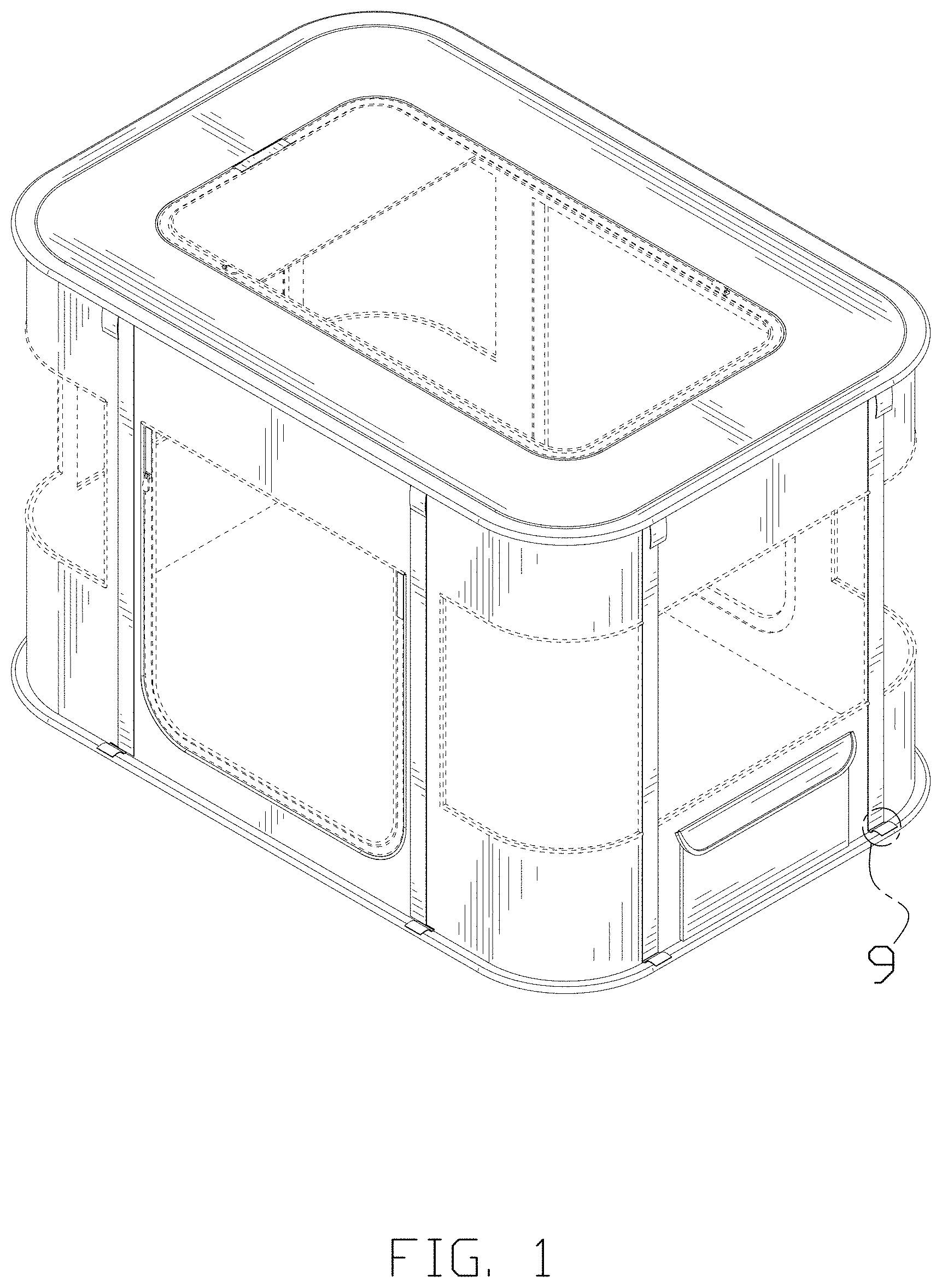 Patent USD1002126 — Pet playpen — Figure 1