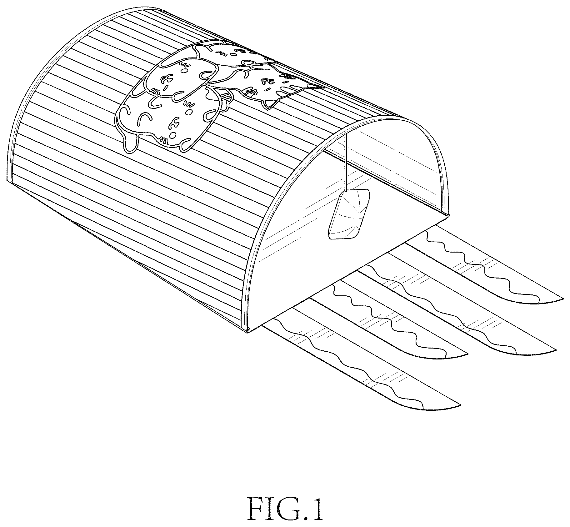 Patent USD1002127 — Cat tunnel — Figure 1