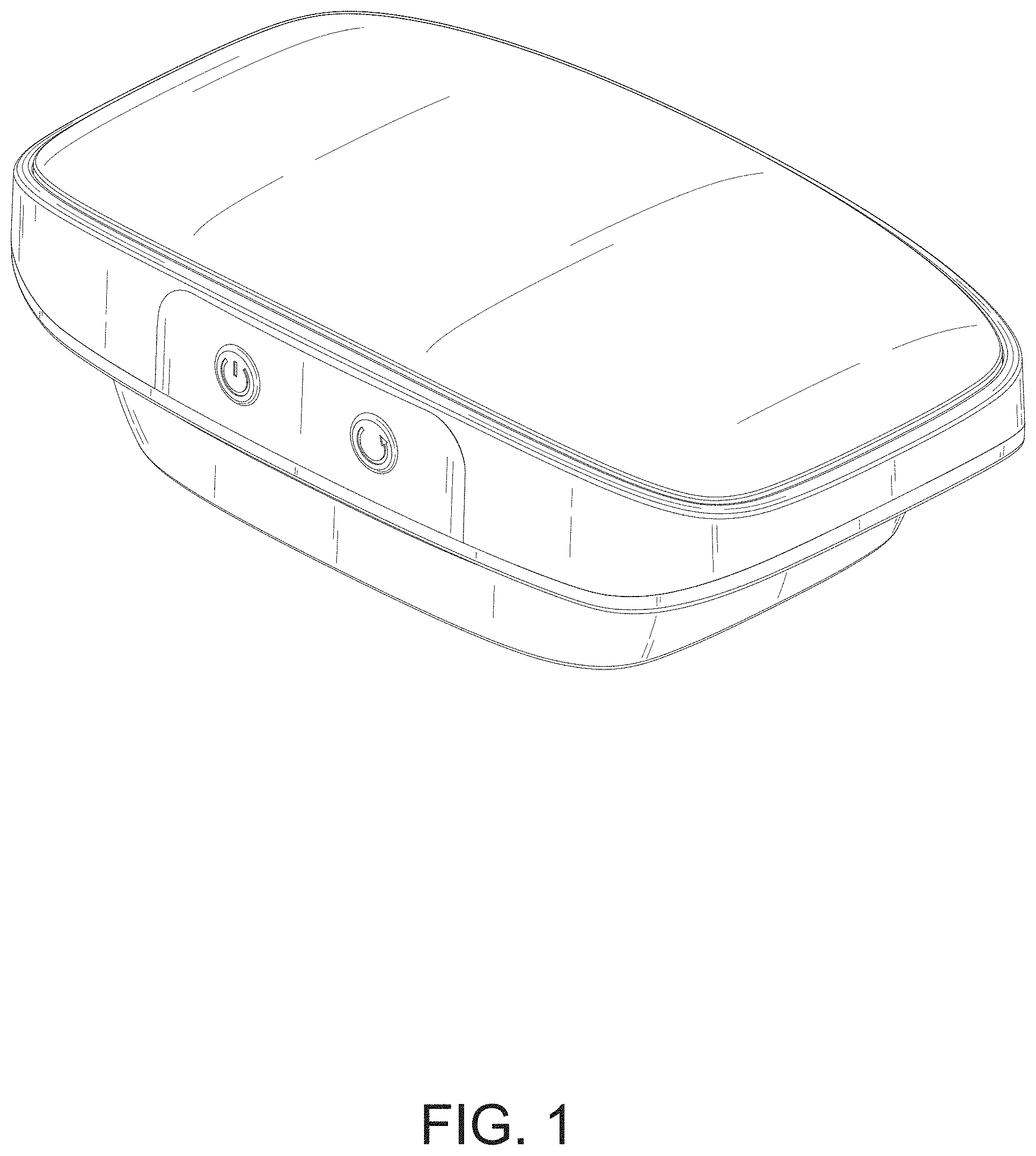 Patent USD1002129 — Receiver of dog training collar — Figure 1