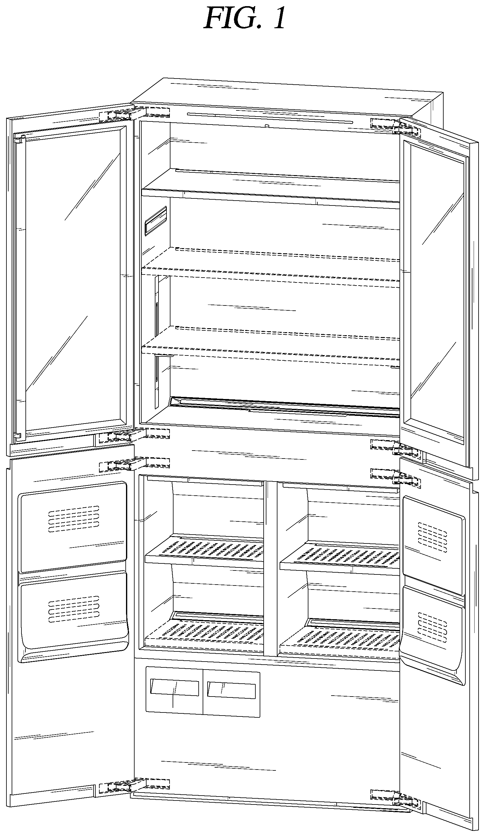 Patent USD1002131 — Footwear care machine — Figure 1