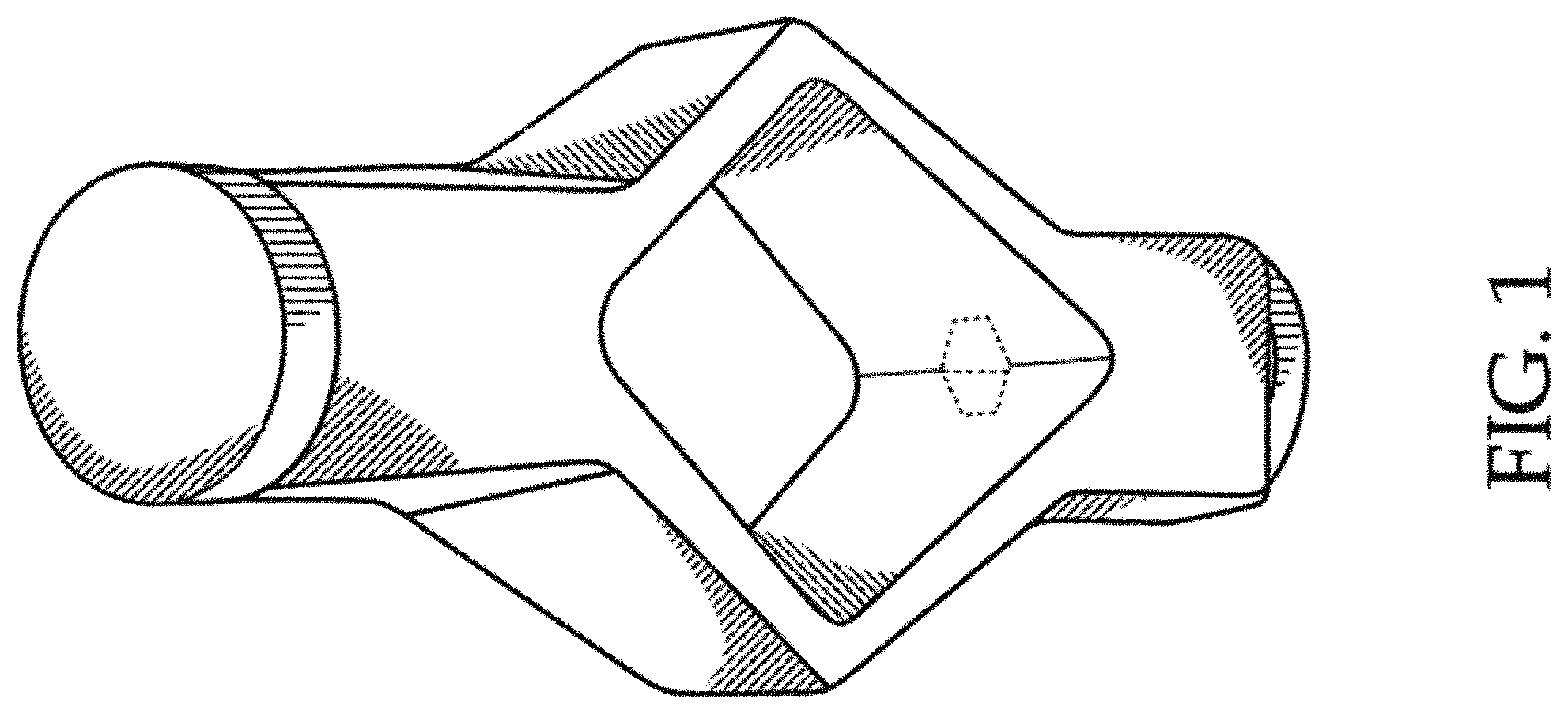 Patent USD1002134 — Washing machine door prop — Figure 1