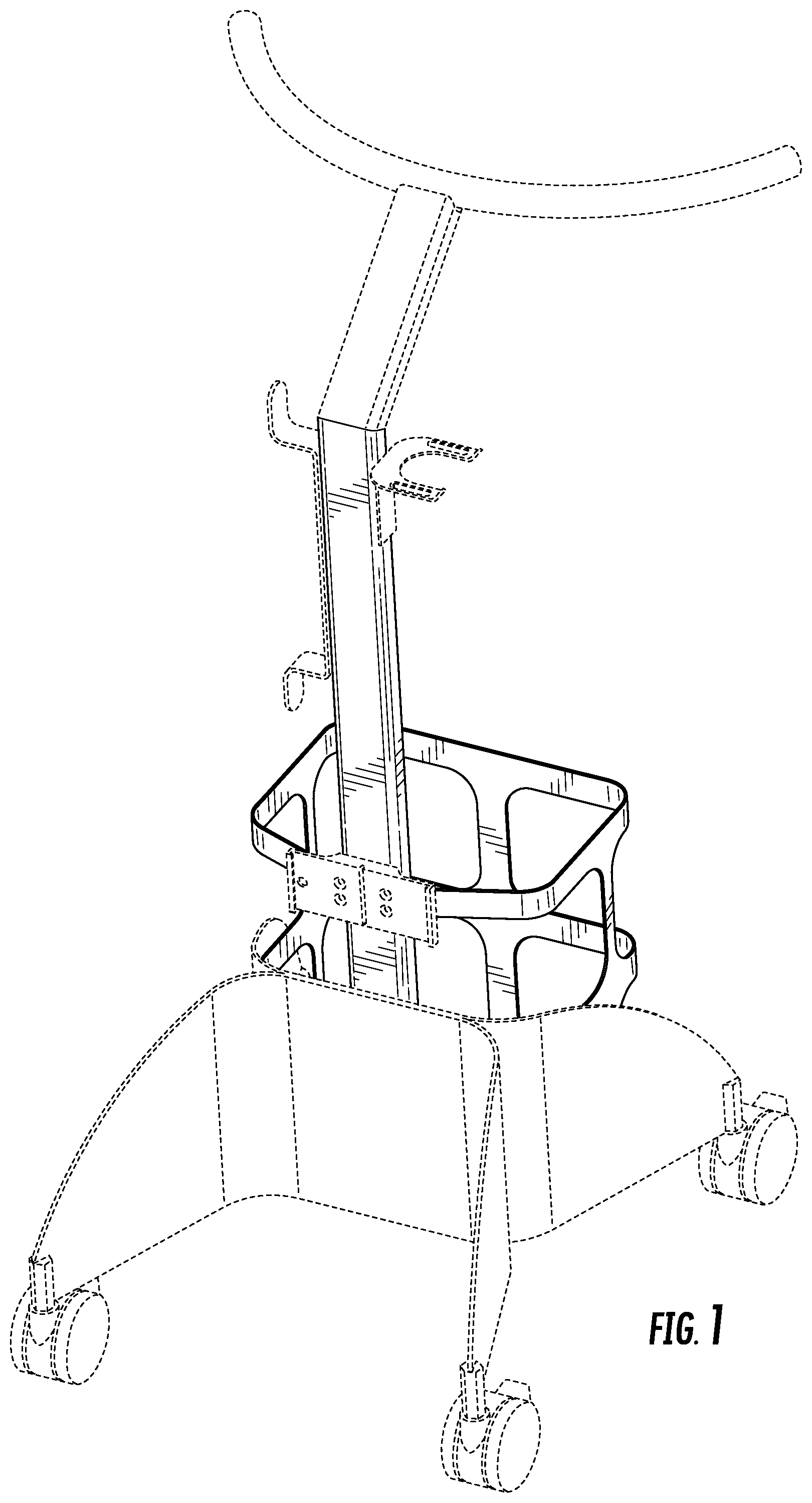 Patent USD1002140 Figure 1 – Air pump cart
