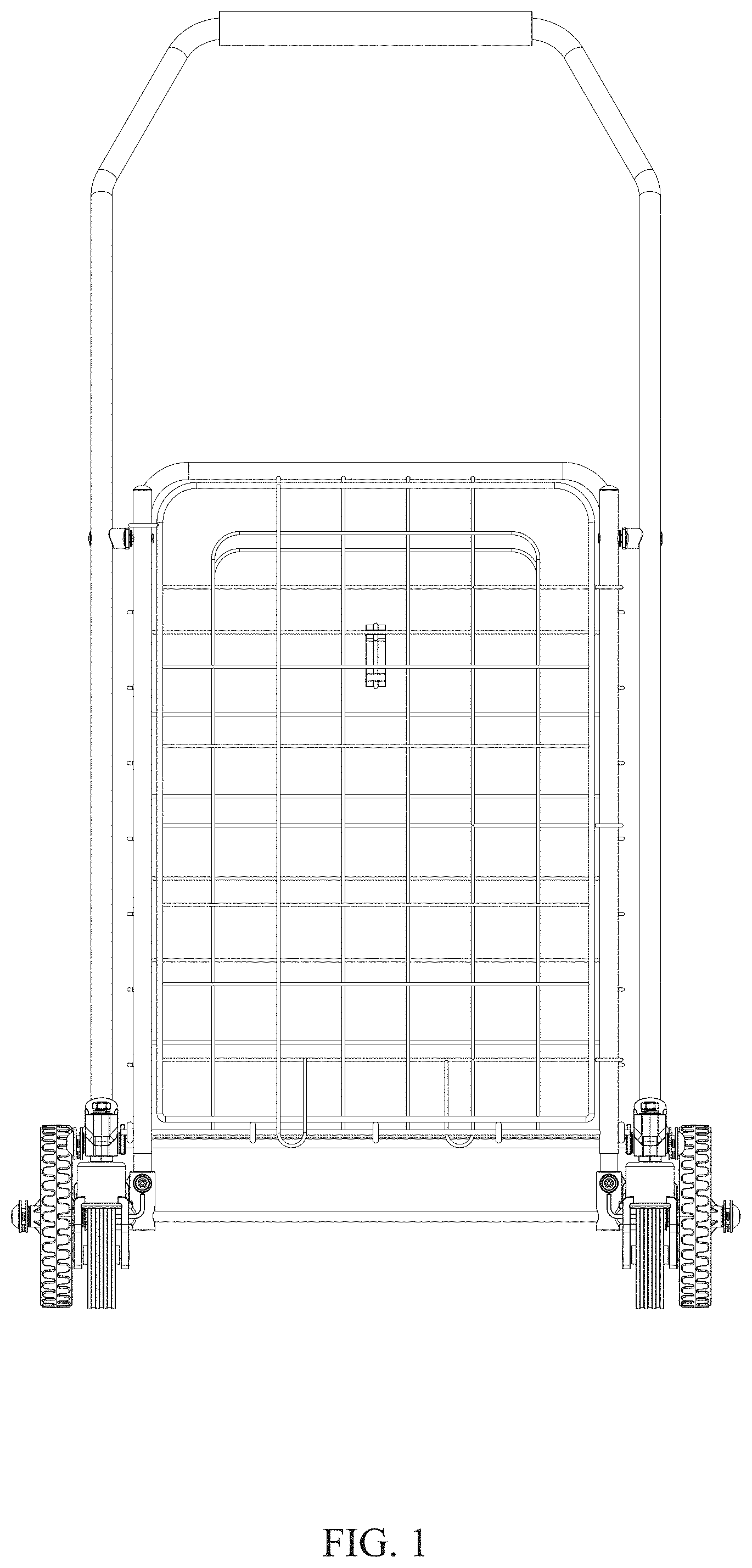 Patent USD1002141 — Shopping cart — Figure 1