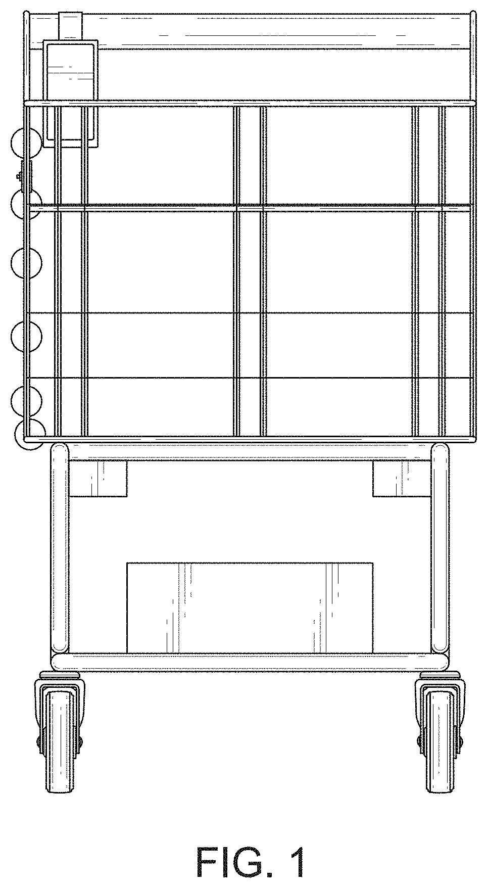 Patent USD1002142 — Shopping cart — Figure 1