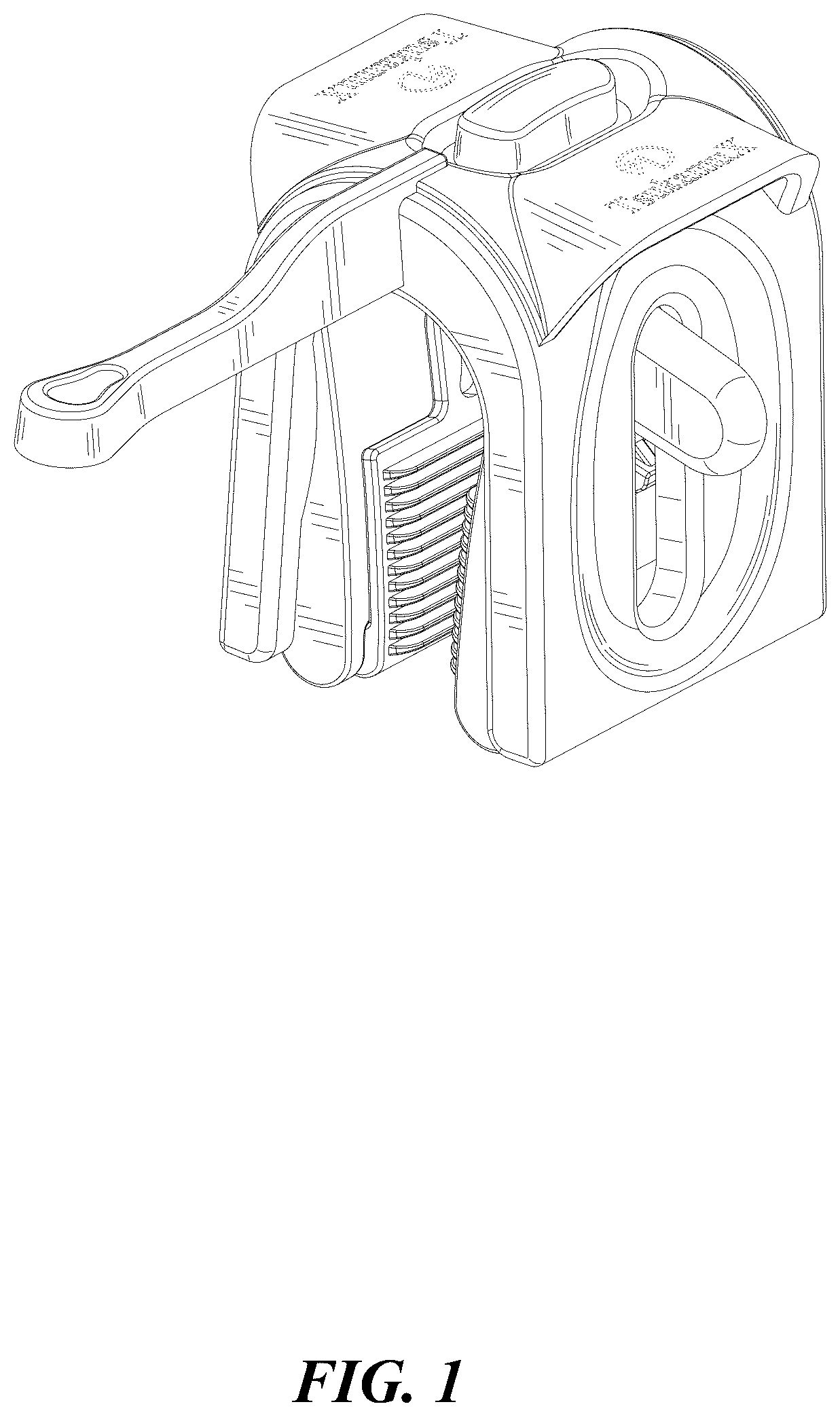 Patent USD1007837 — Shoe clip — Figure 1