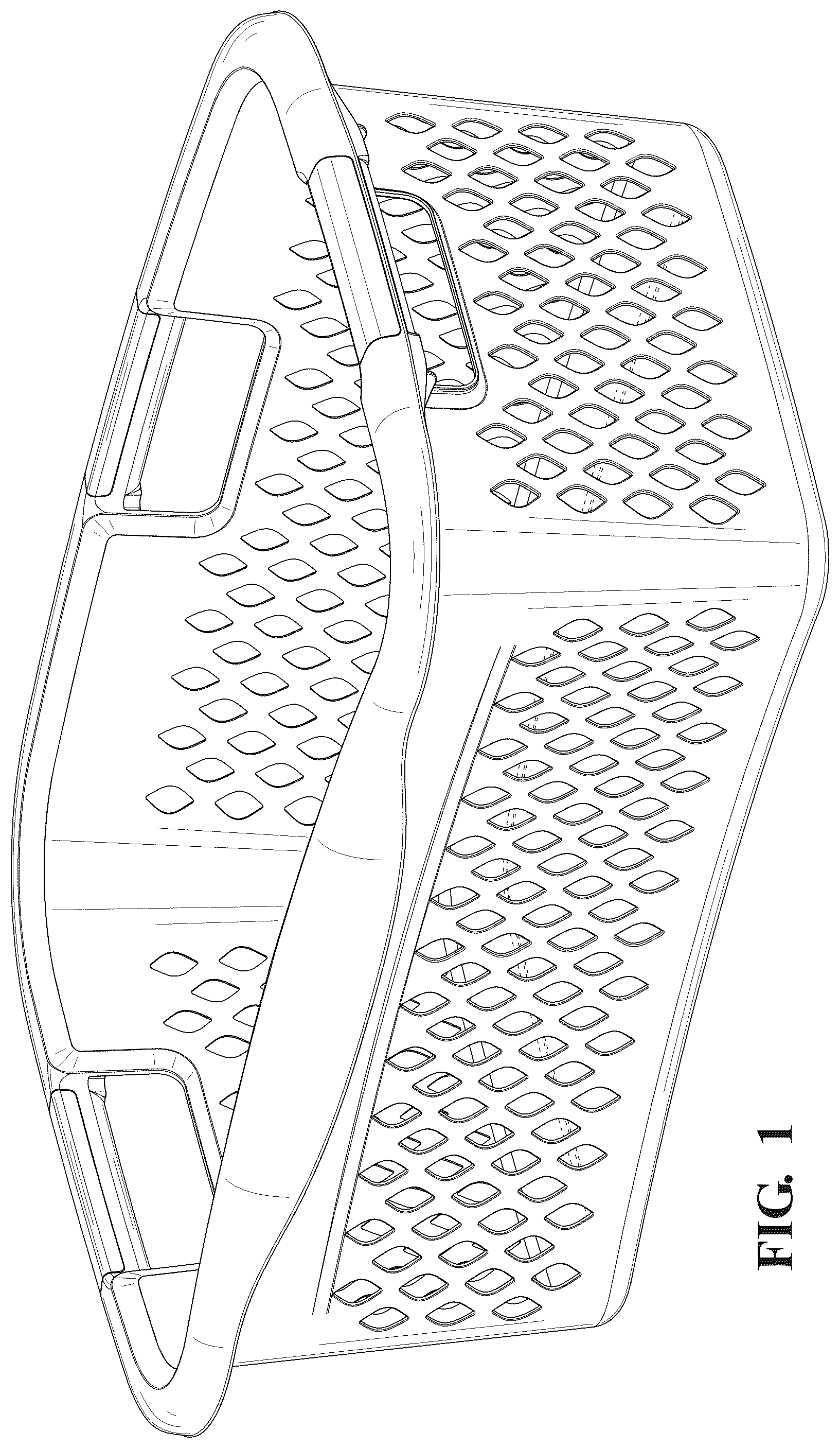 Patent USD1007867 — Basket — Figure 1