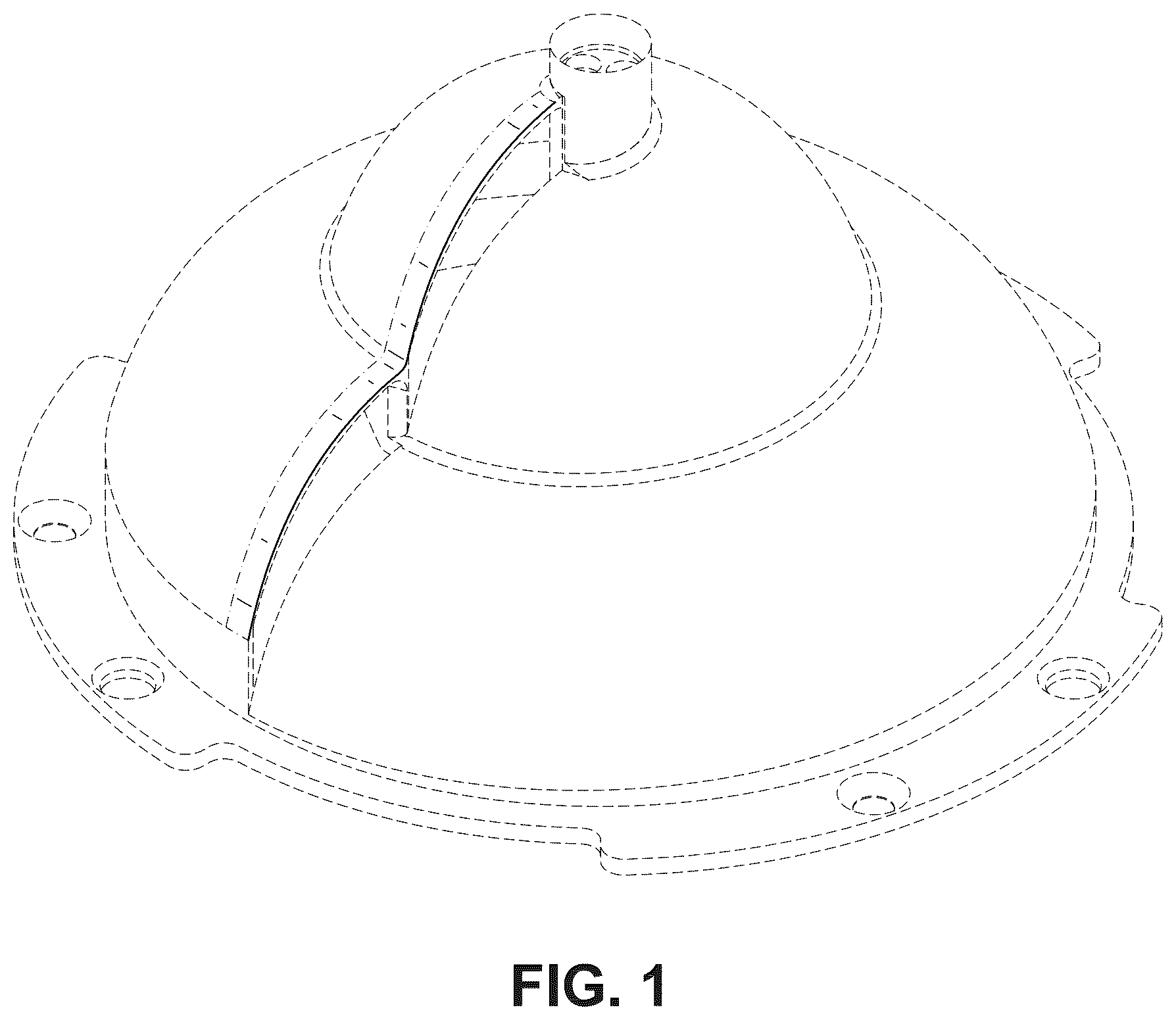 Patent USD1007950 — Cutter for food products — Figure 1