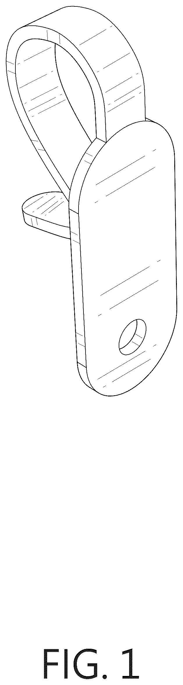 Patent USD1008009 — Hanging hook — Figure 1