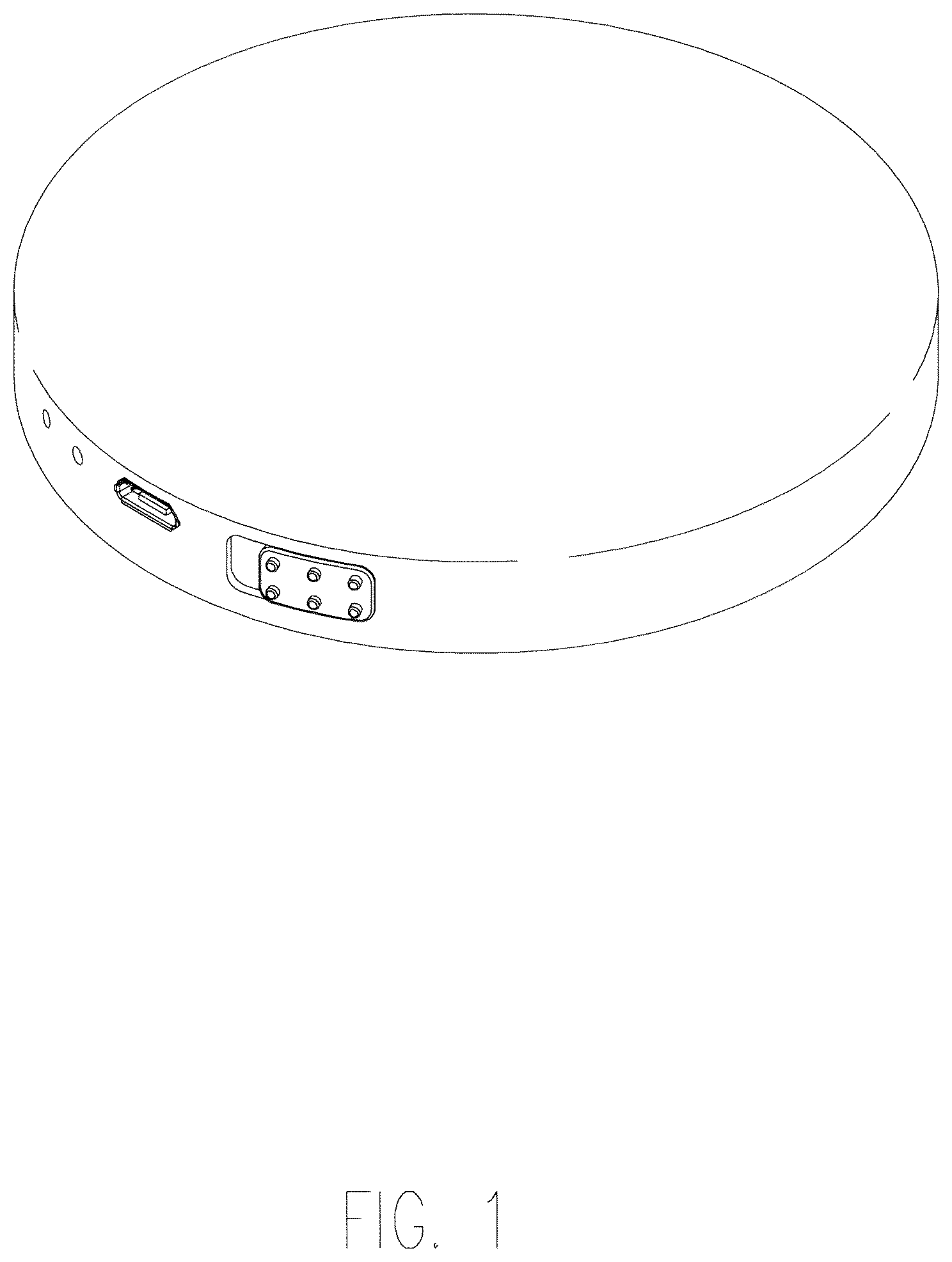 Patent USD1008207 — Audio recording device — Figure 1