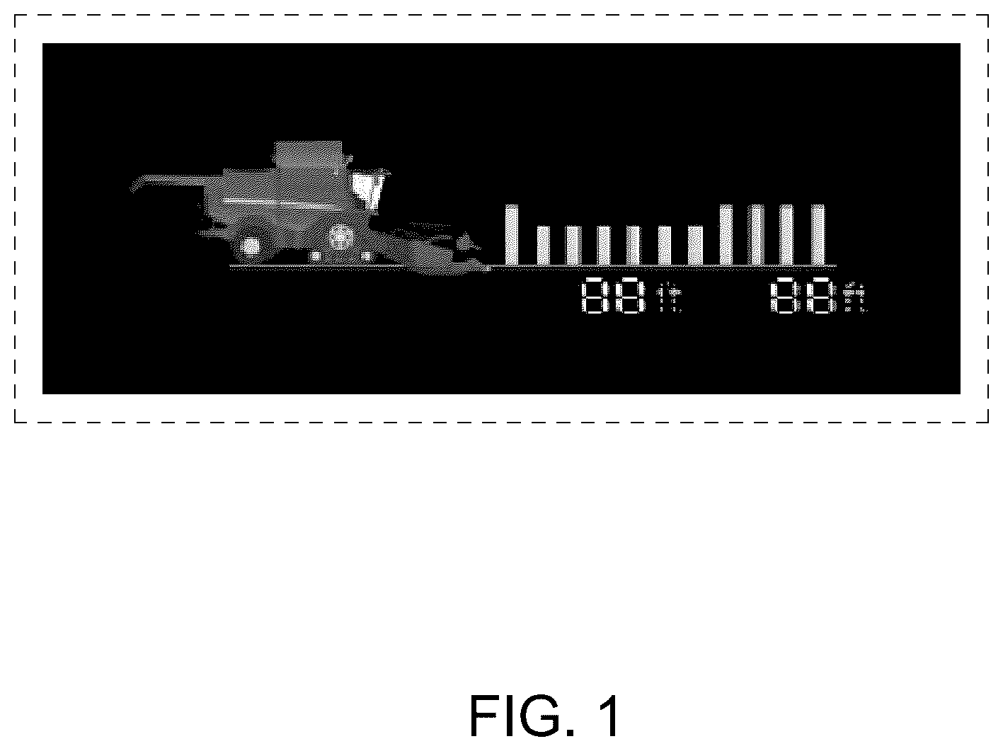 Patent USD1008287 — Display screen with an animated graphical user interface — Figure 1