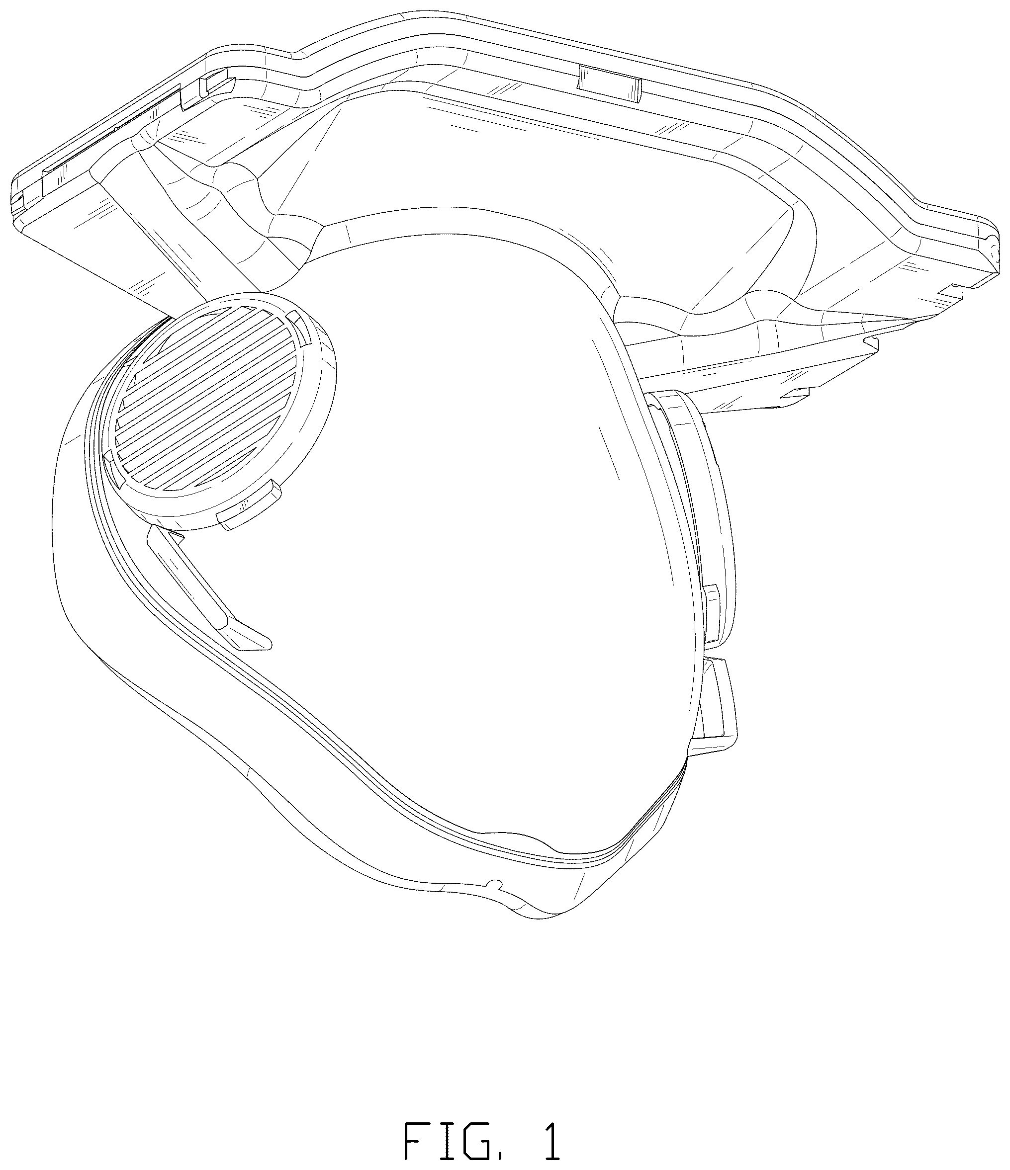 Patent USD1008450 — Mask — Figure 1