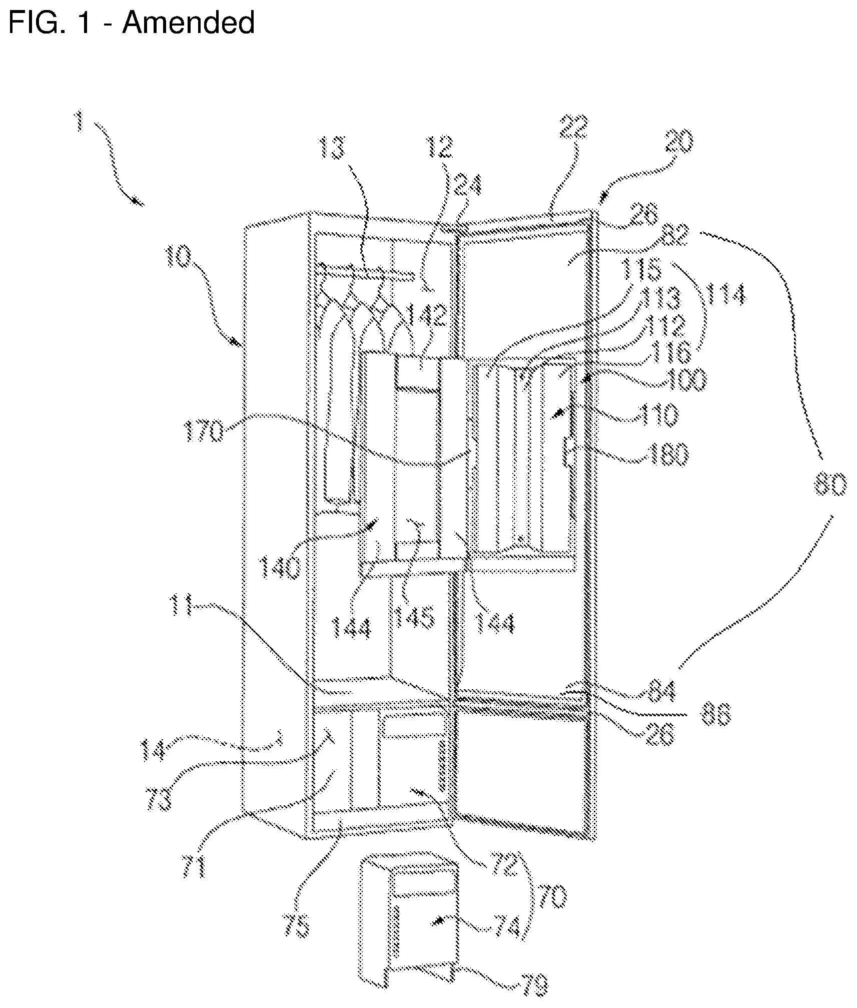Patent USRE049678 — Clothes treatment apparatus — Figure 1