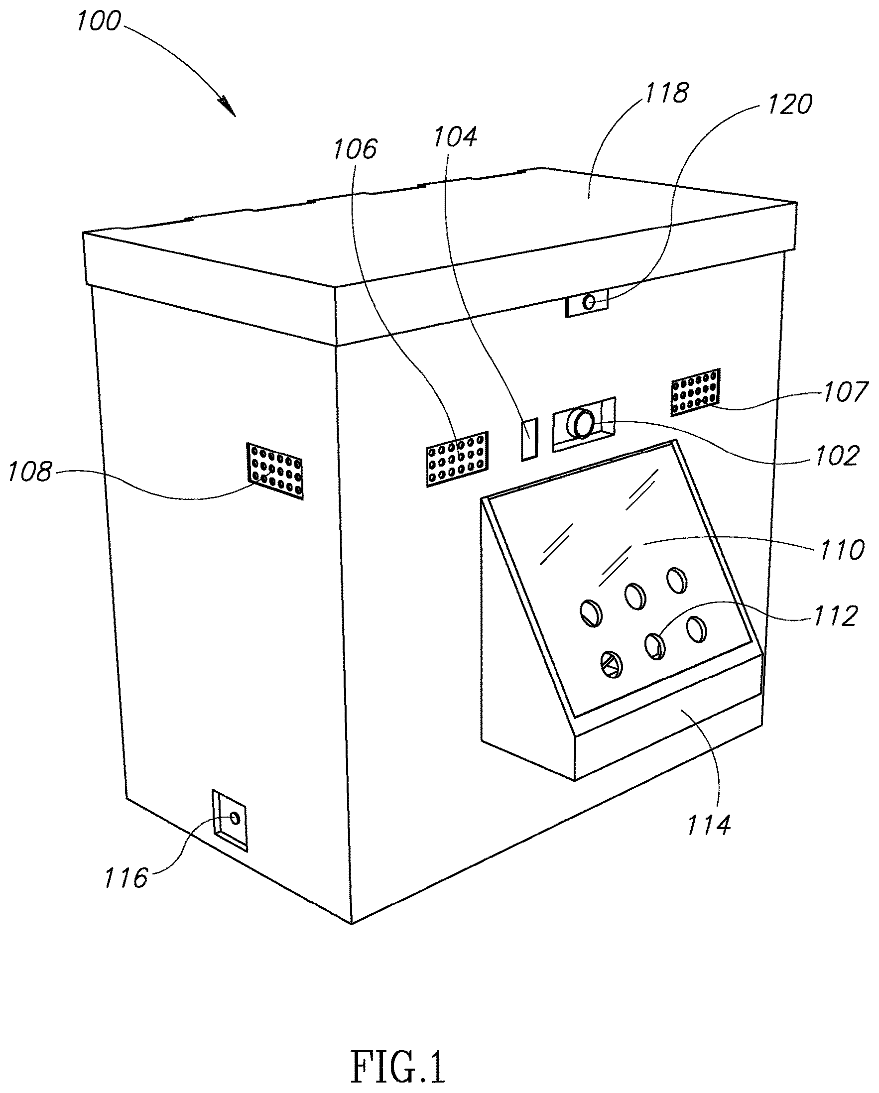 Patent USRE049696 — Internet canine communication device and method — Figure 1