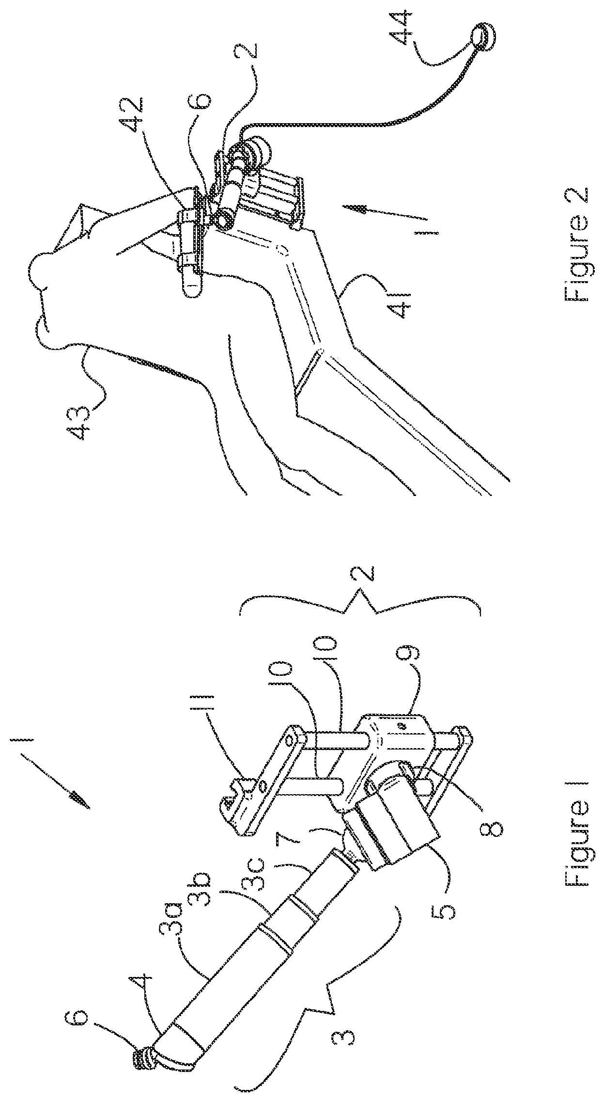 Patent US12090005 — Positioning apparatus for biomedical use — Figure 1