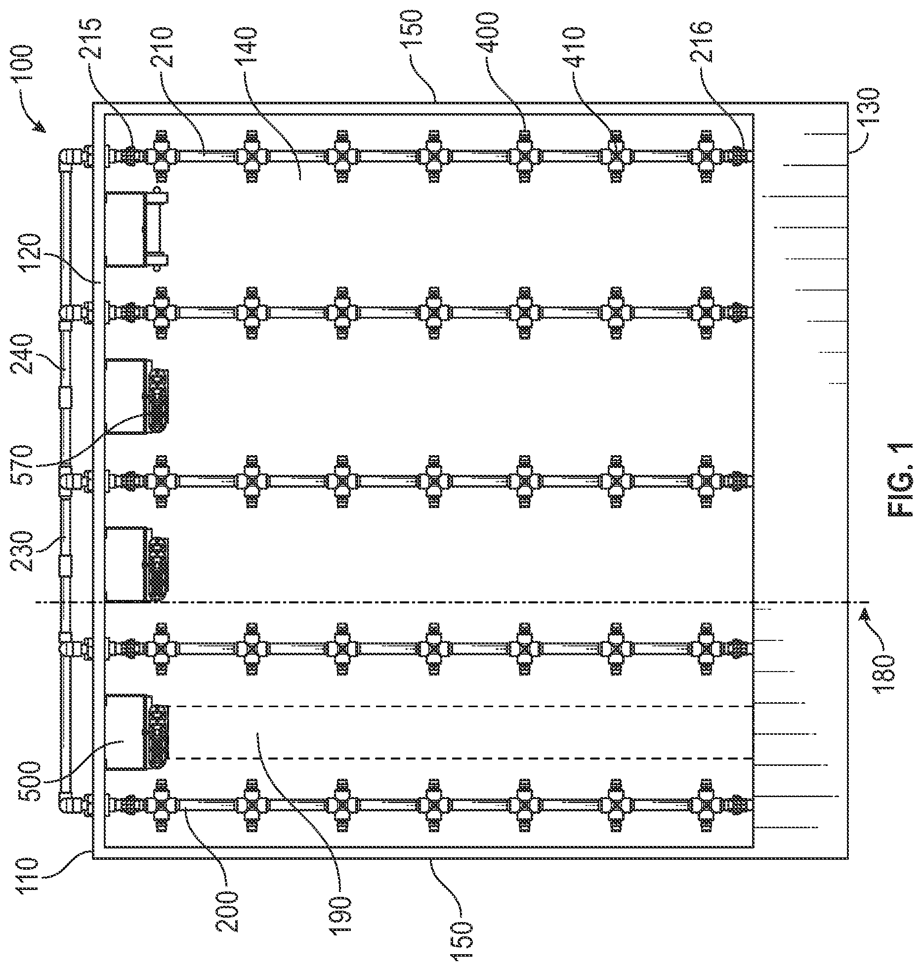 Patent US12090006 — Washing appliance and methods of using — Figure 1