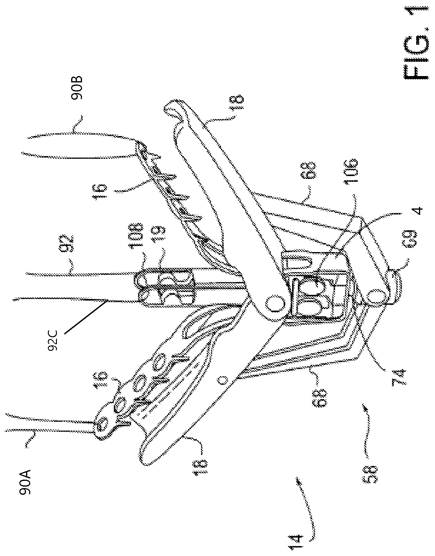 Patent US12090053 — Medical device delivery system with locking system — Figure 1