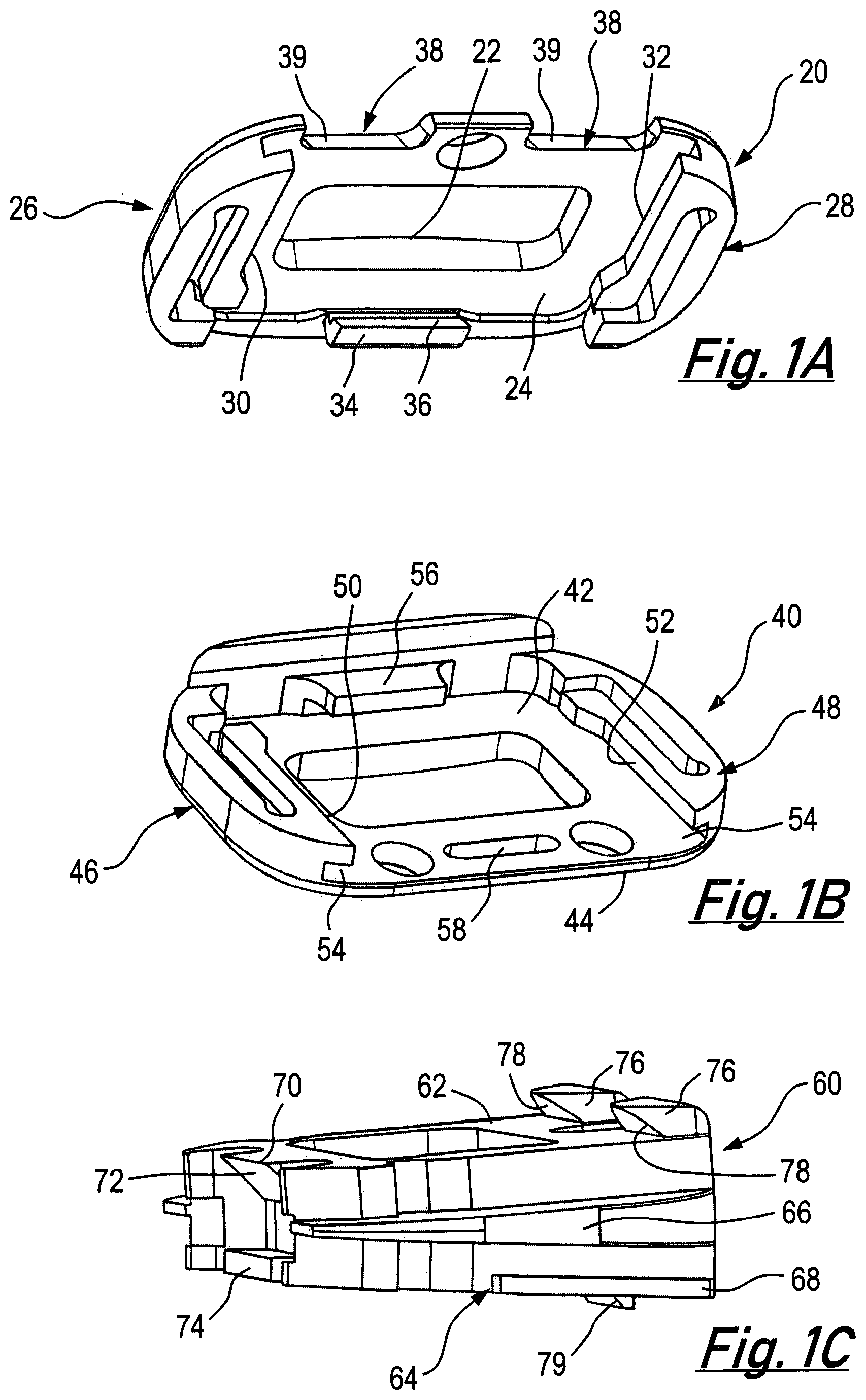 Patent US12090062 — Inter vertebral devices — Figure 1